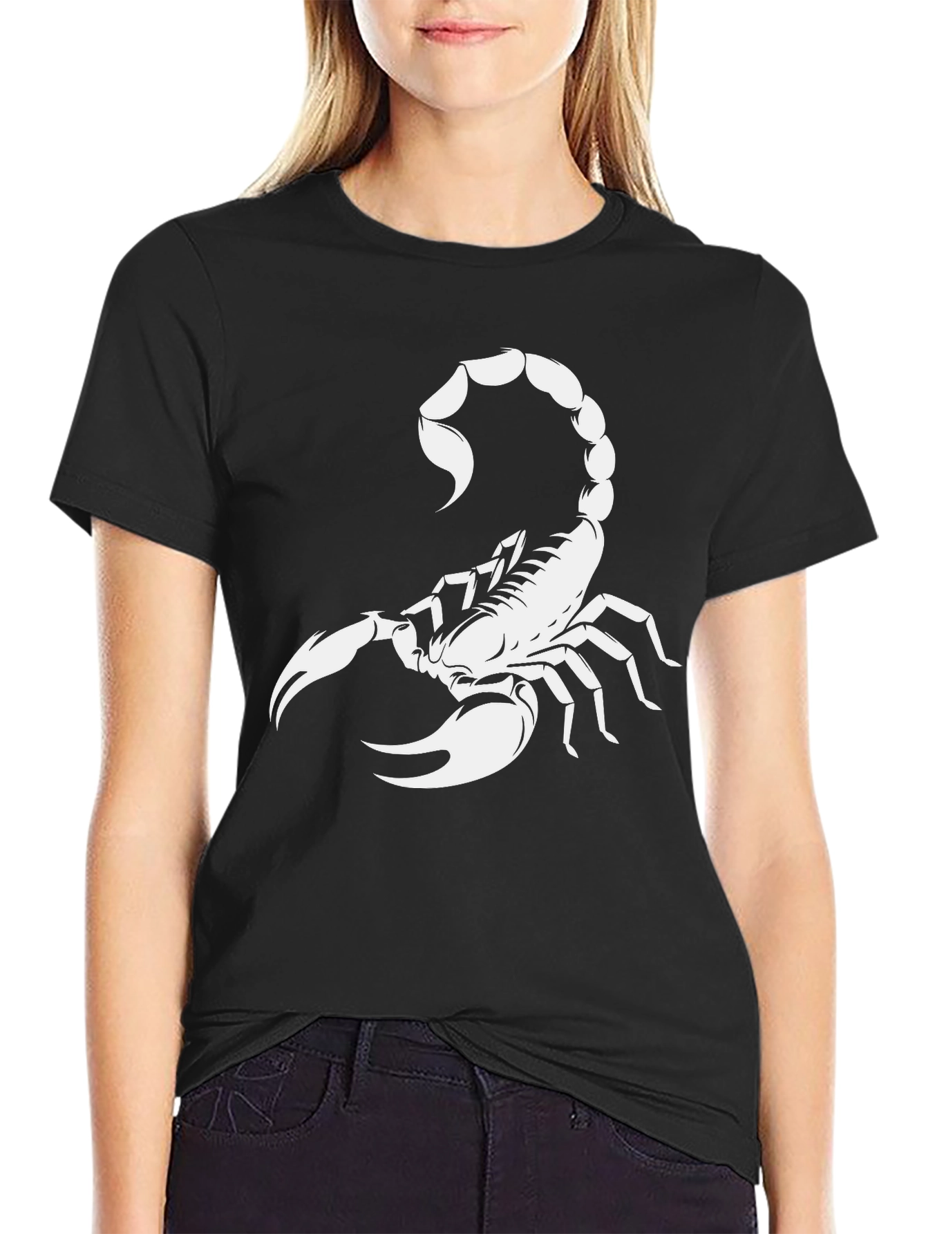 Scorpion Graphic Black T-Shirt