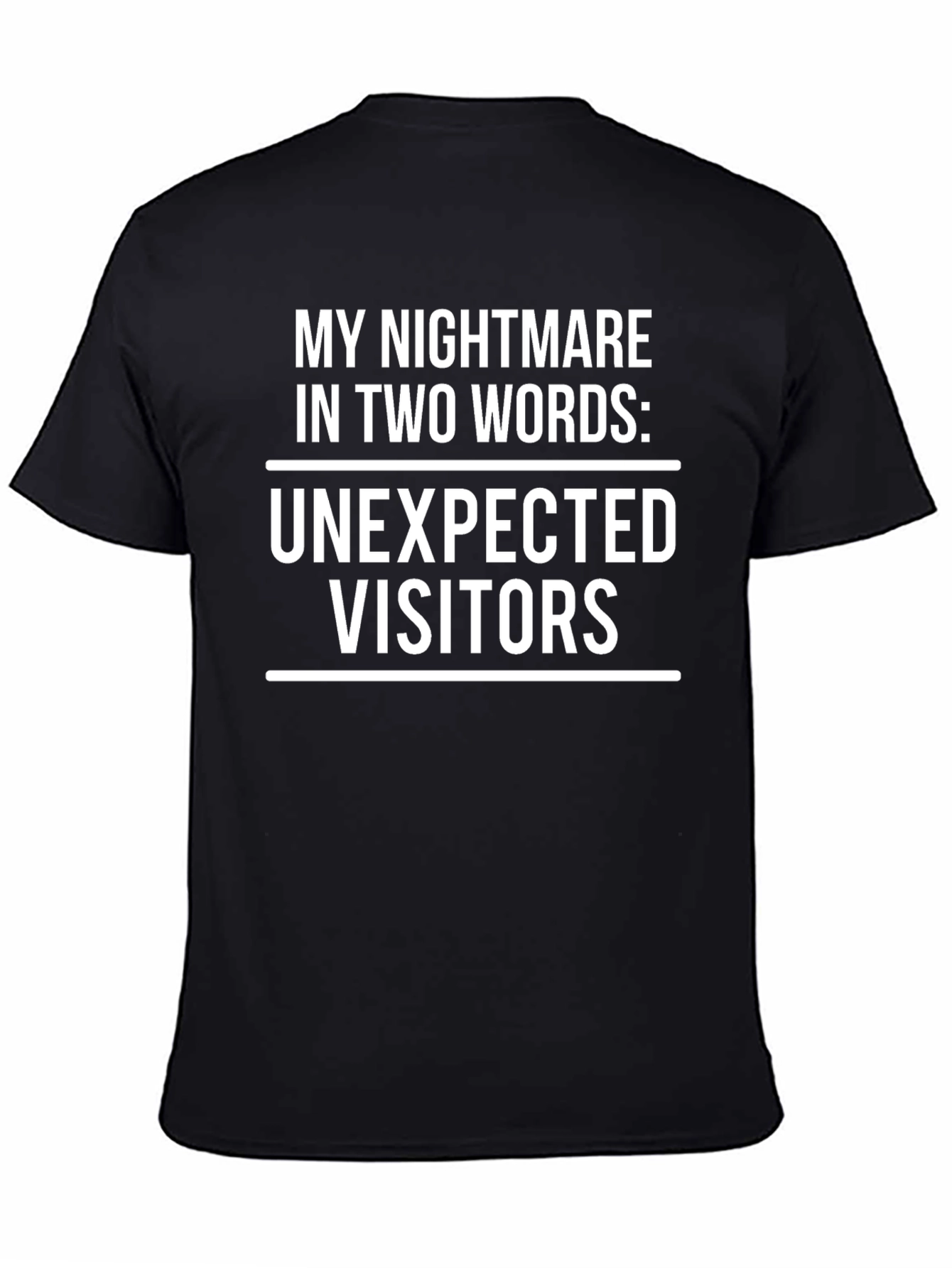 Funny Unexpected Visitors Graphic T-Shirt