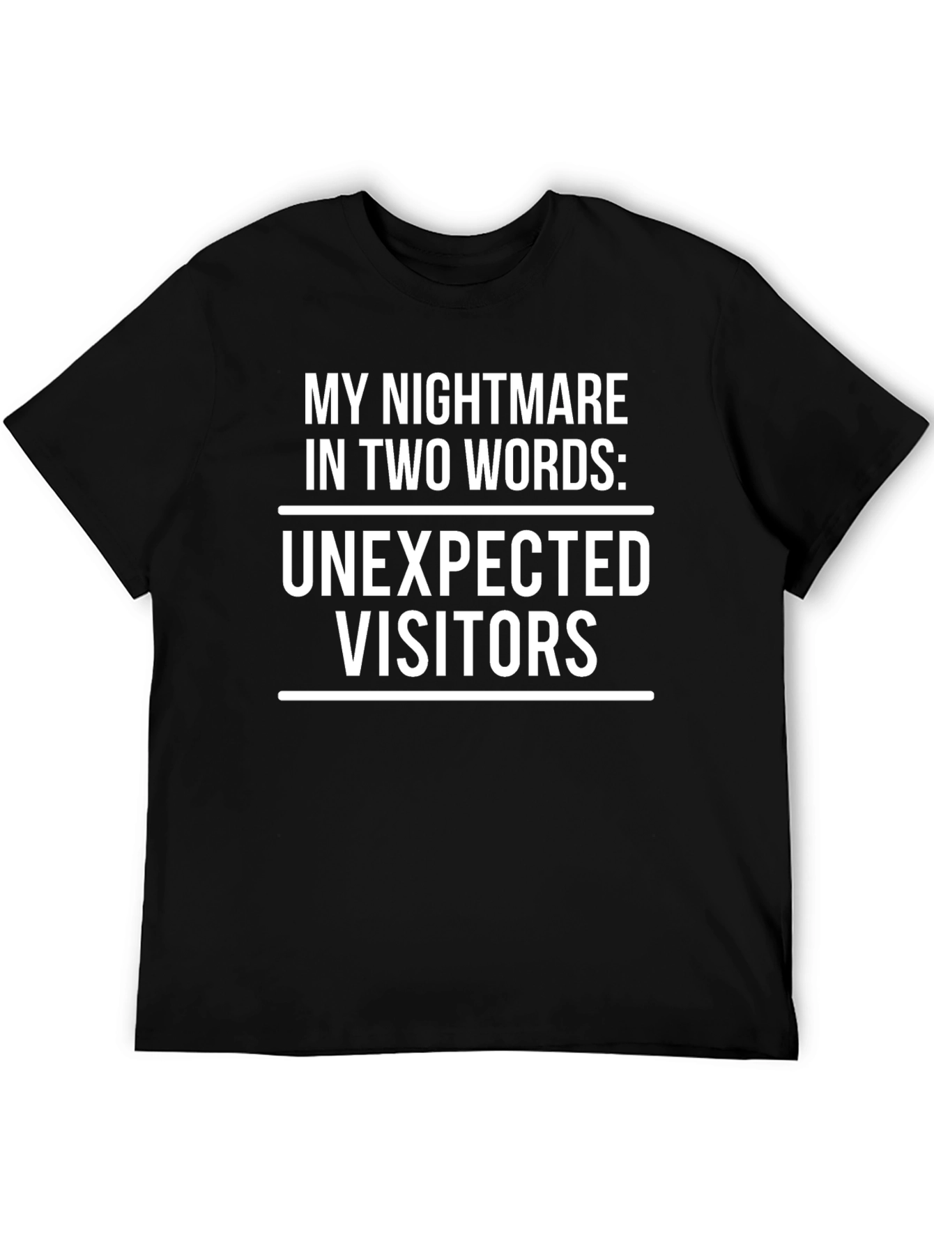Funny Unexpected Visitors Graphic T-Shirt