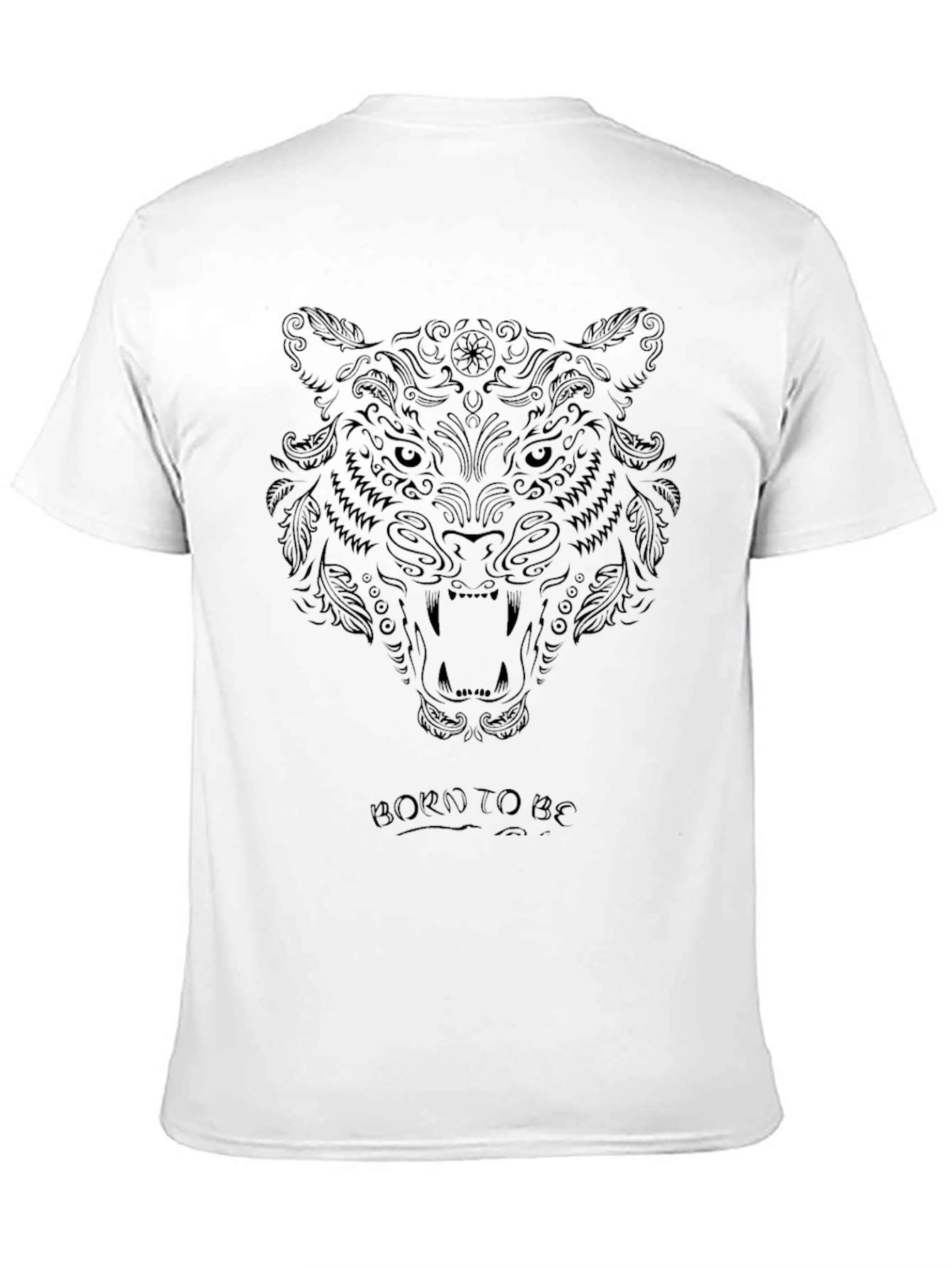 Born to Be Wild Black Graphic Tee