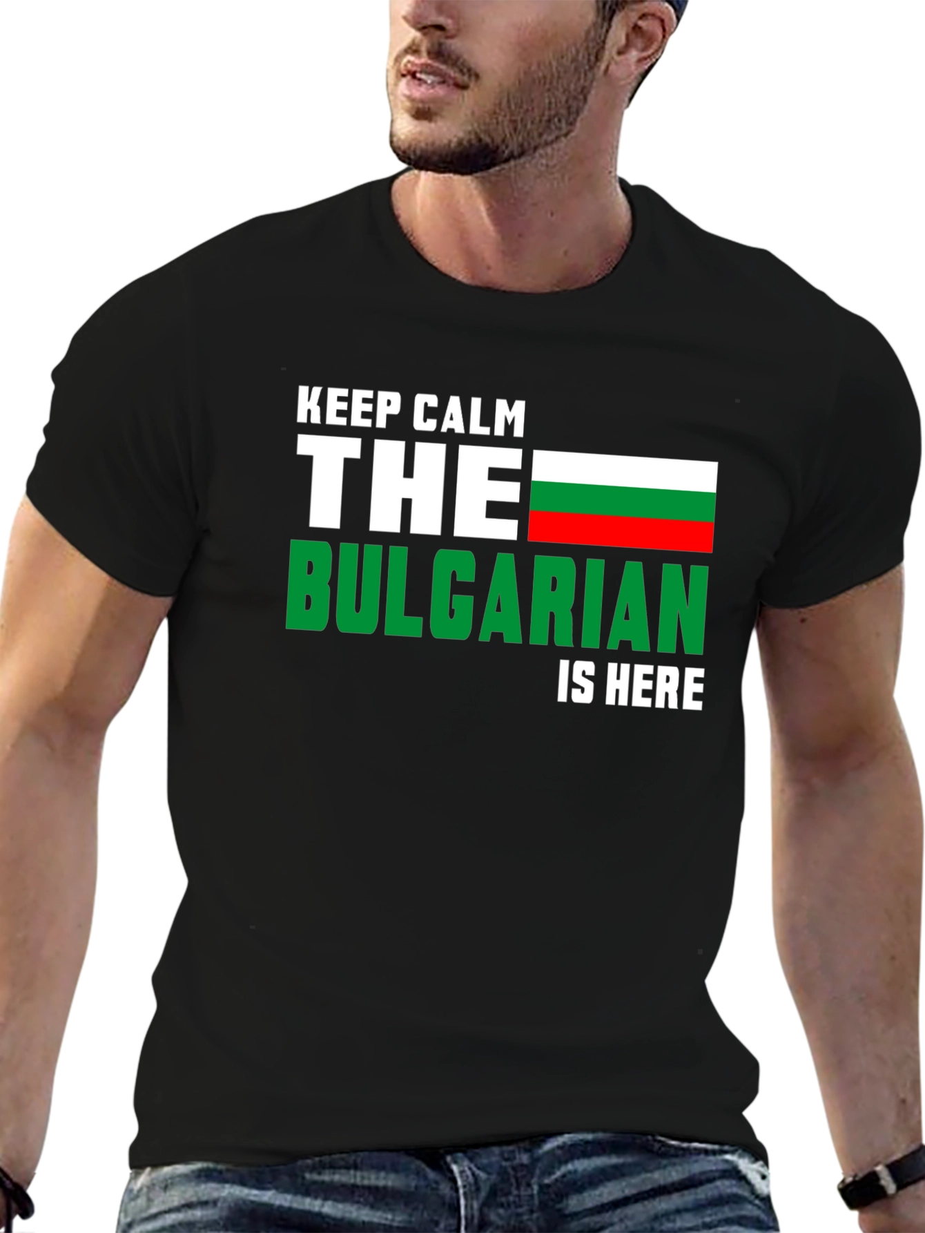 Keep Calm Bulgarian Flag T-Shirt
