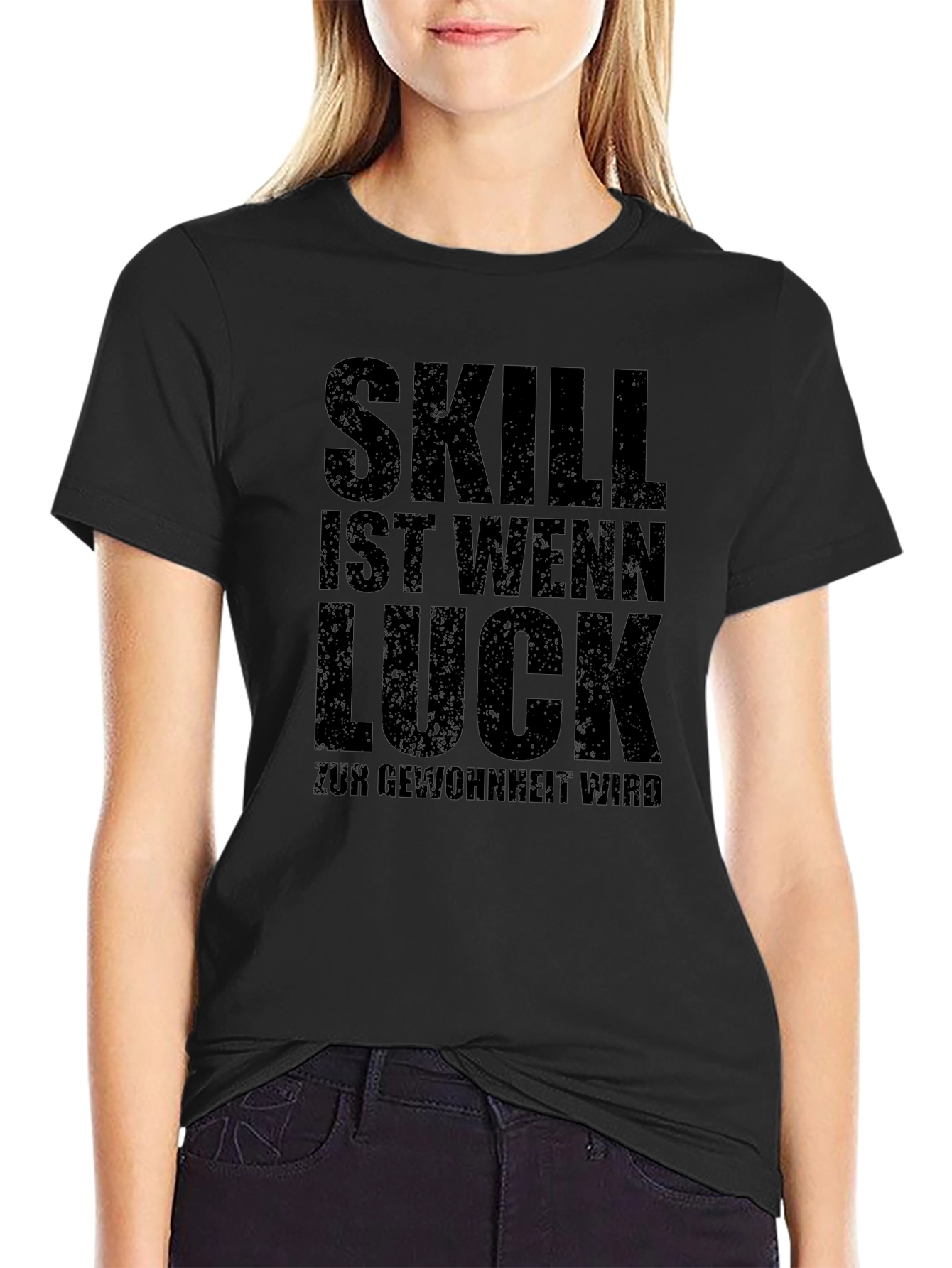Skill Luck Habit Mens T-Shirt