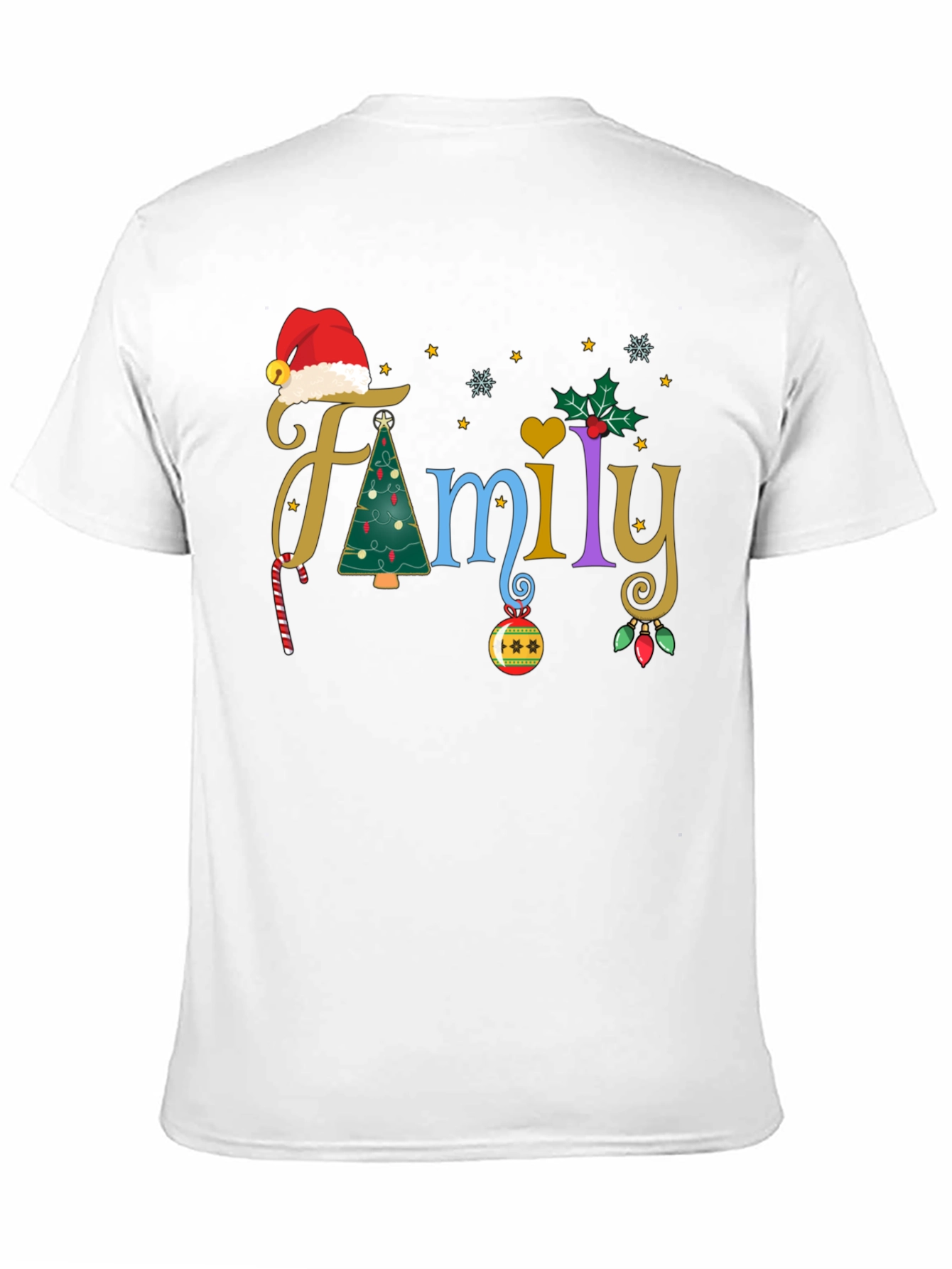 Festive Family Christmas T-Shirt