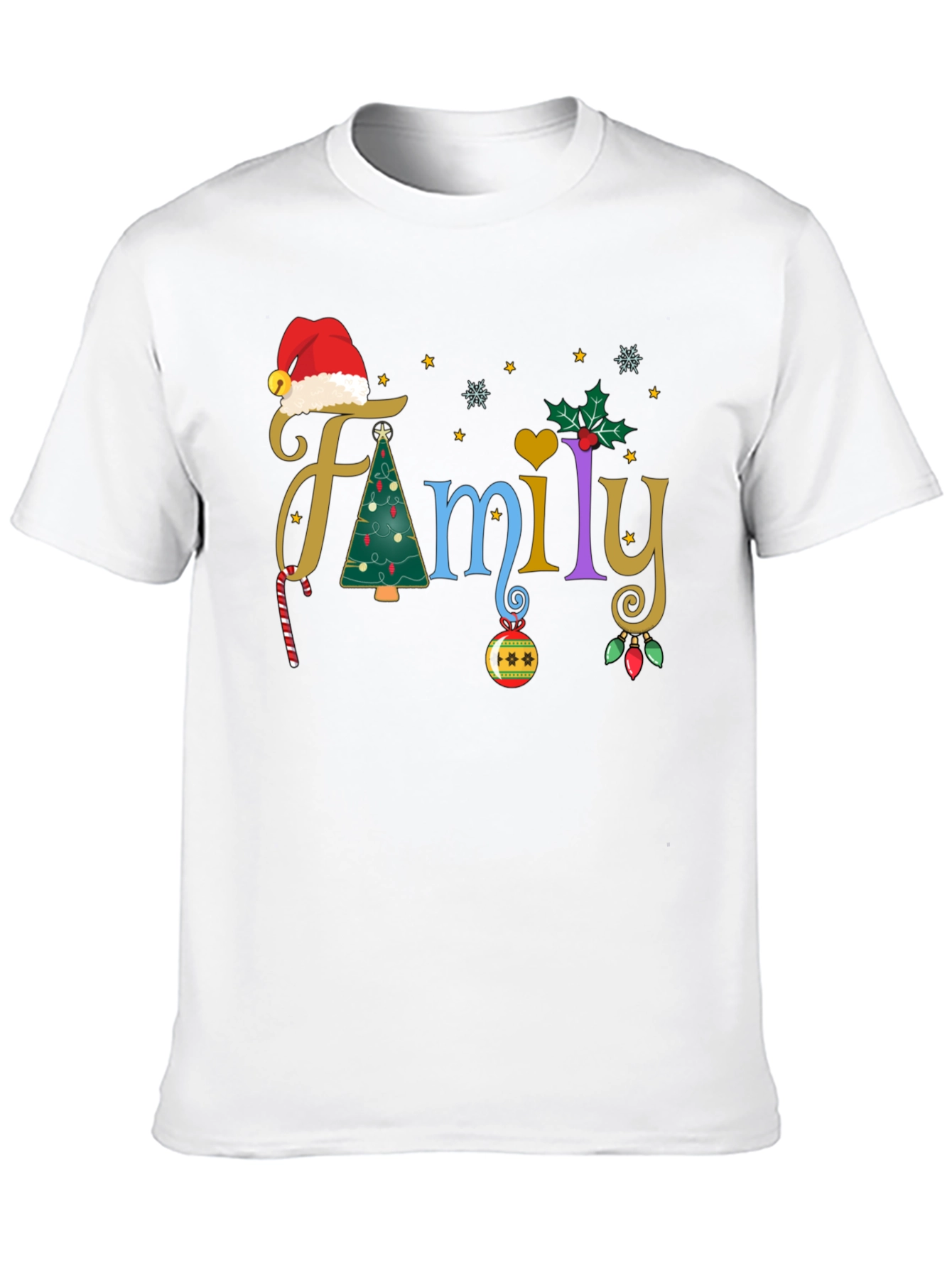 Festive Family Christmas T-Shirt