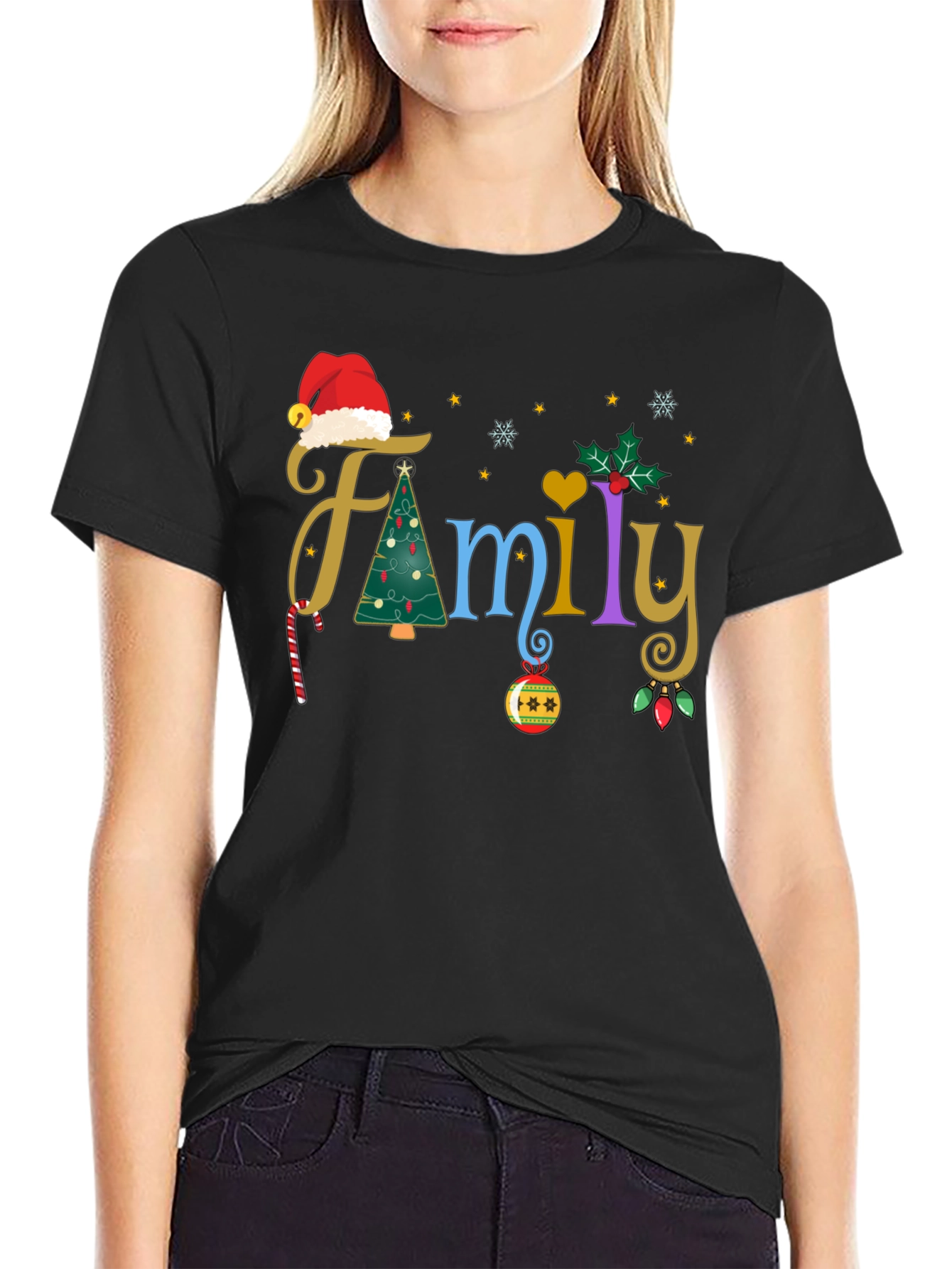 Festive Family Christmas T-Shirt