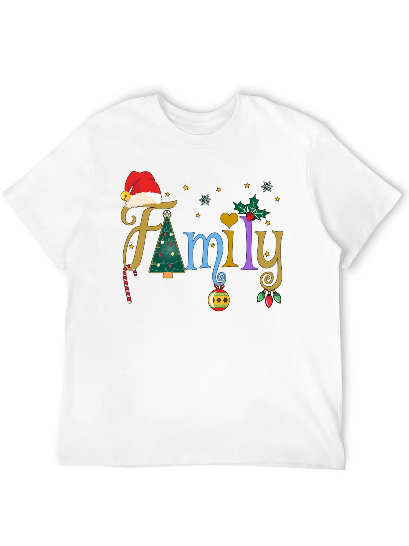 Festive Family Christmas T-Shirt