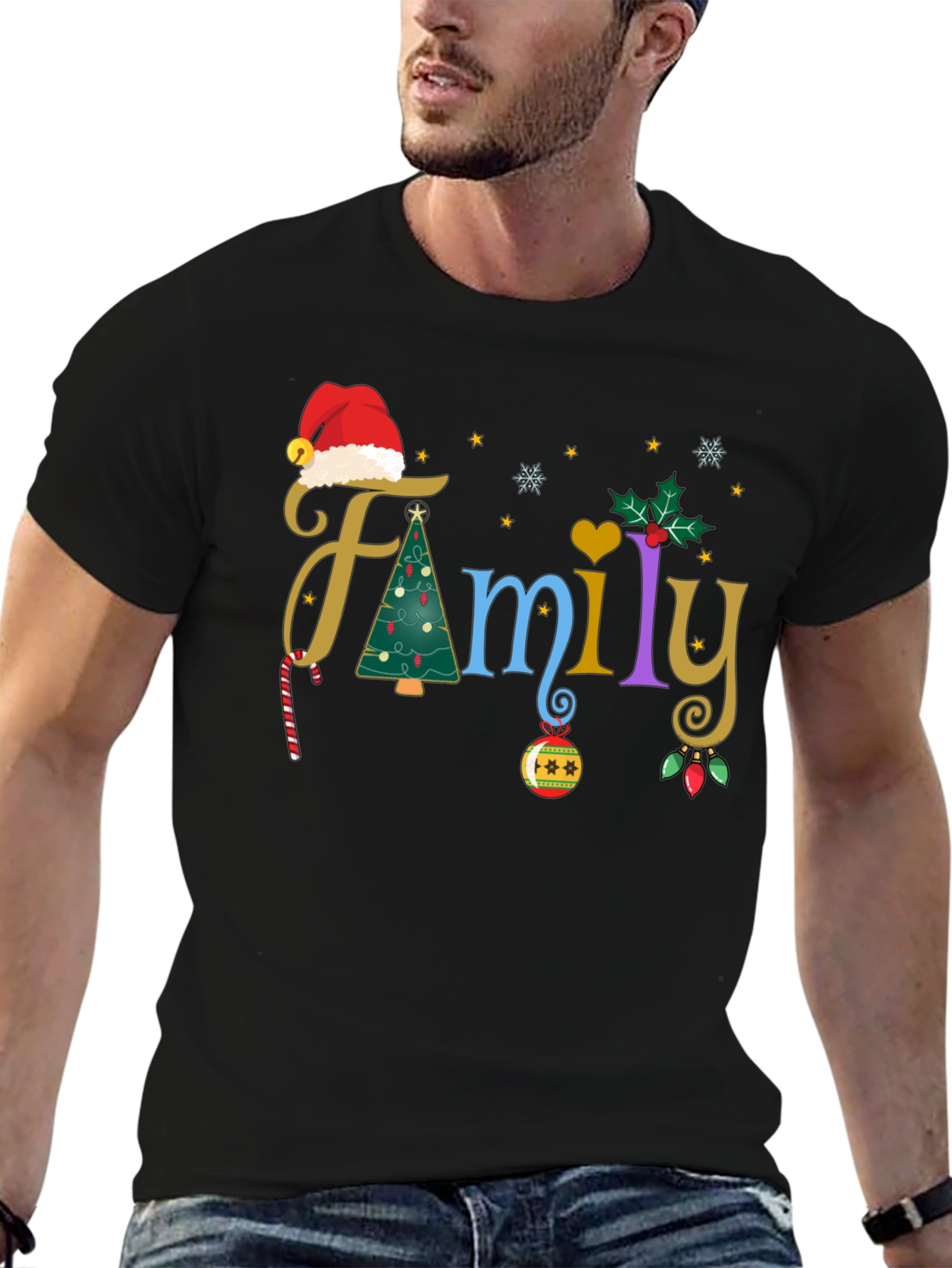 Festive Family Christmas T-Shirt