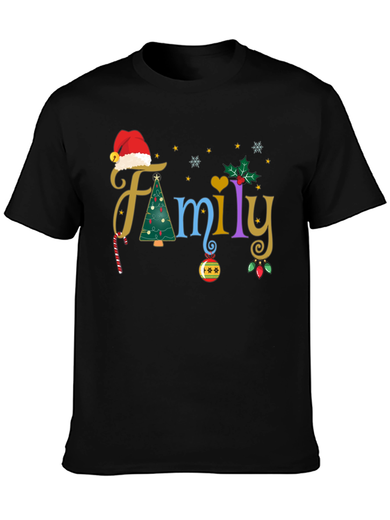 Festive Family Christmas T-Shirt