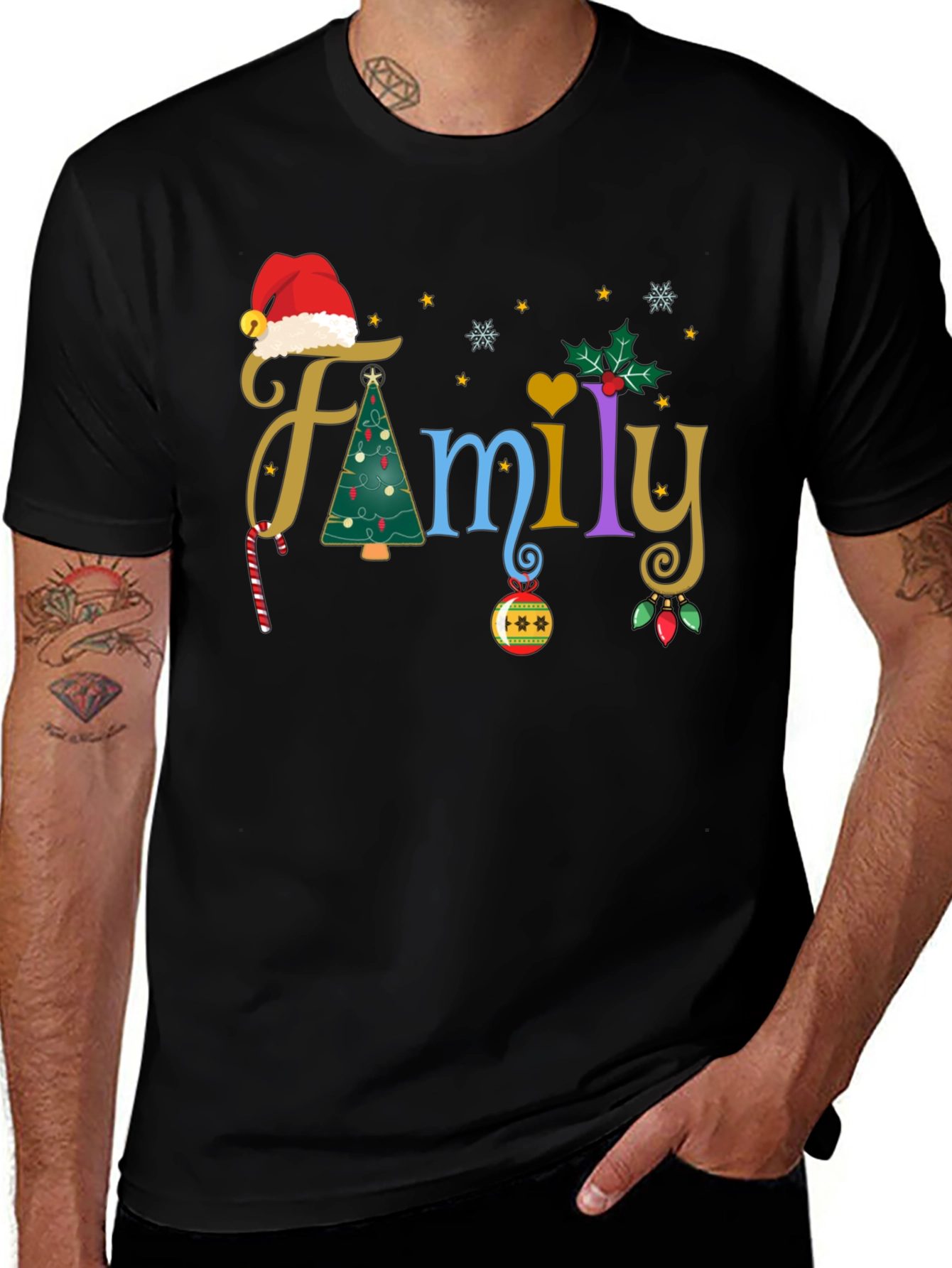 Festive Family Christmas T-Shirt