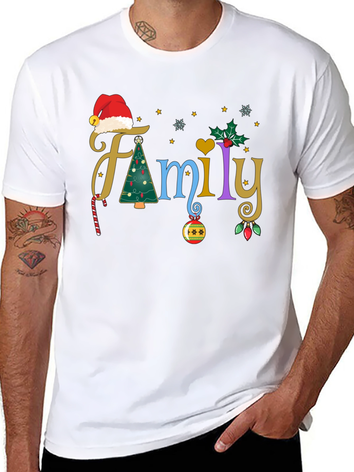 Festive Family Christmas T-Shirt