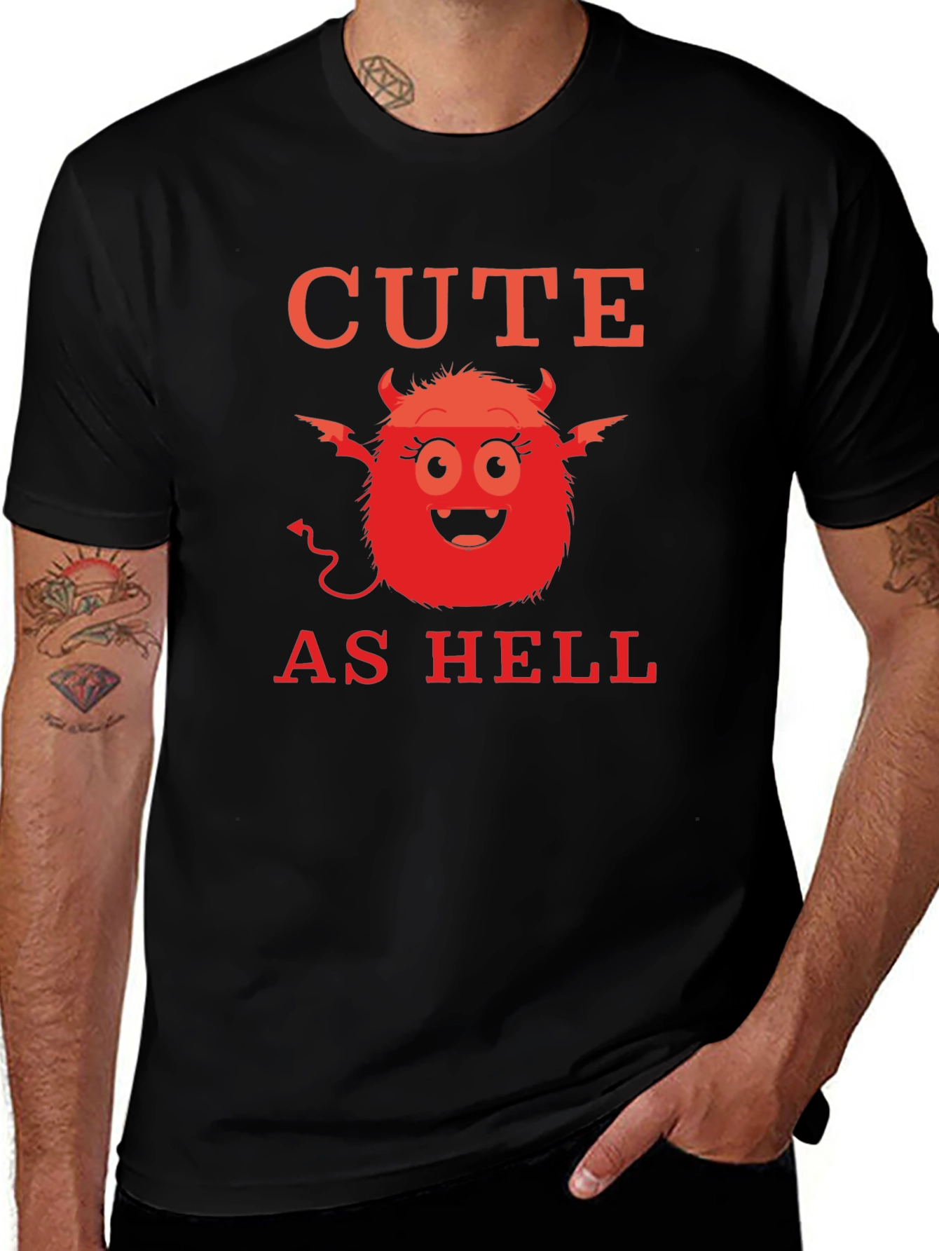 Cute as Hell Graphic T-Shirt