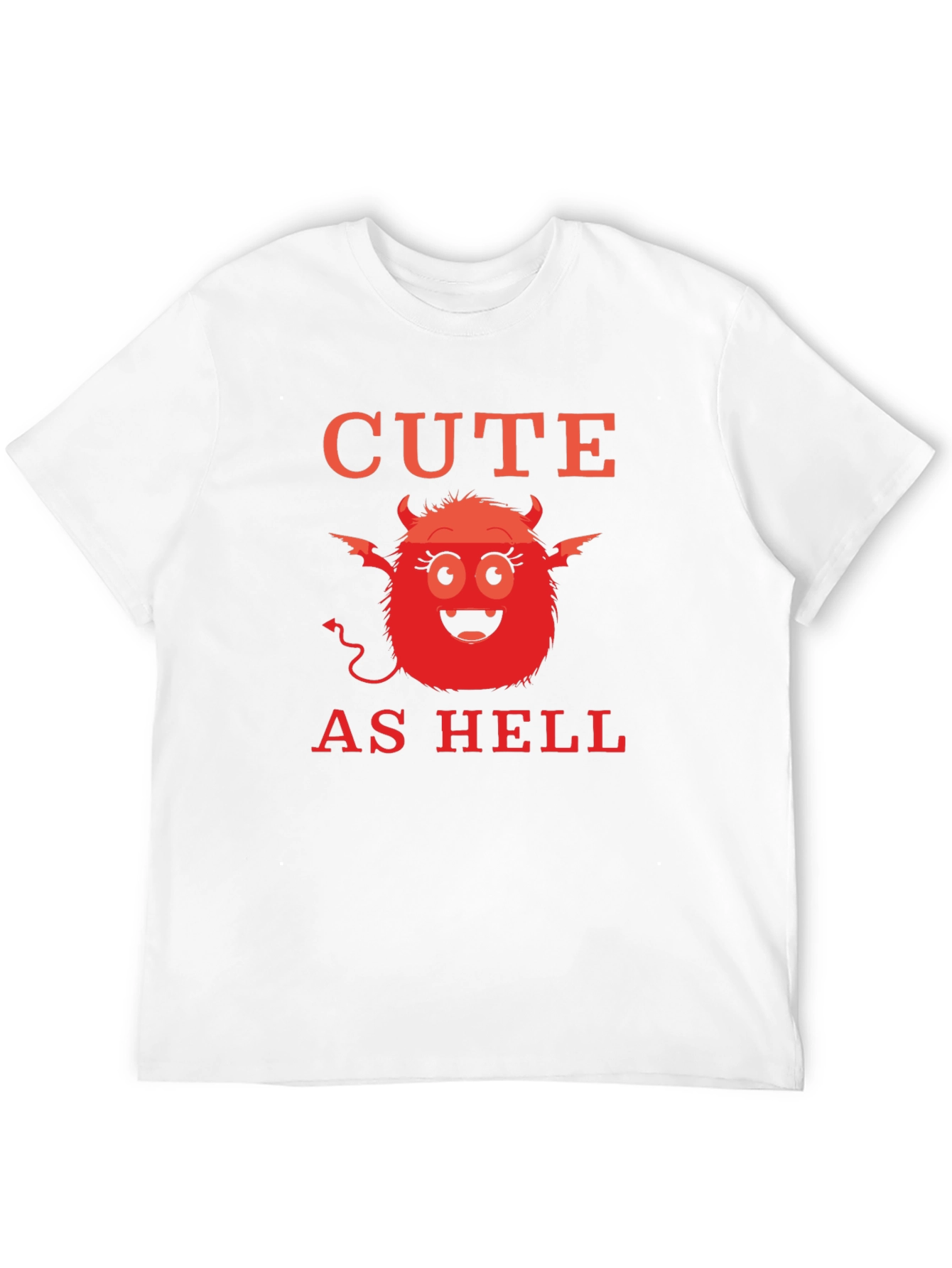 Cute as Hell Graphic T-Shirt