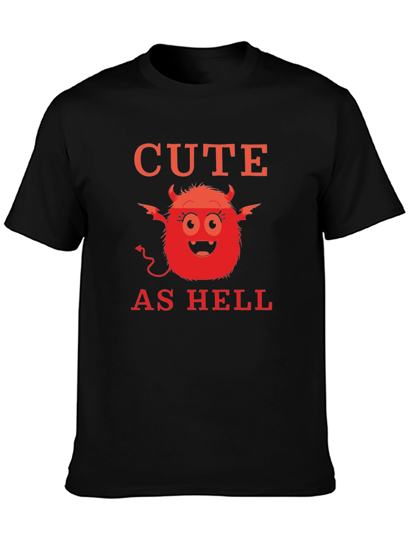 Cute as Hell Graphic T-Shirt