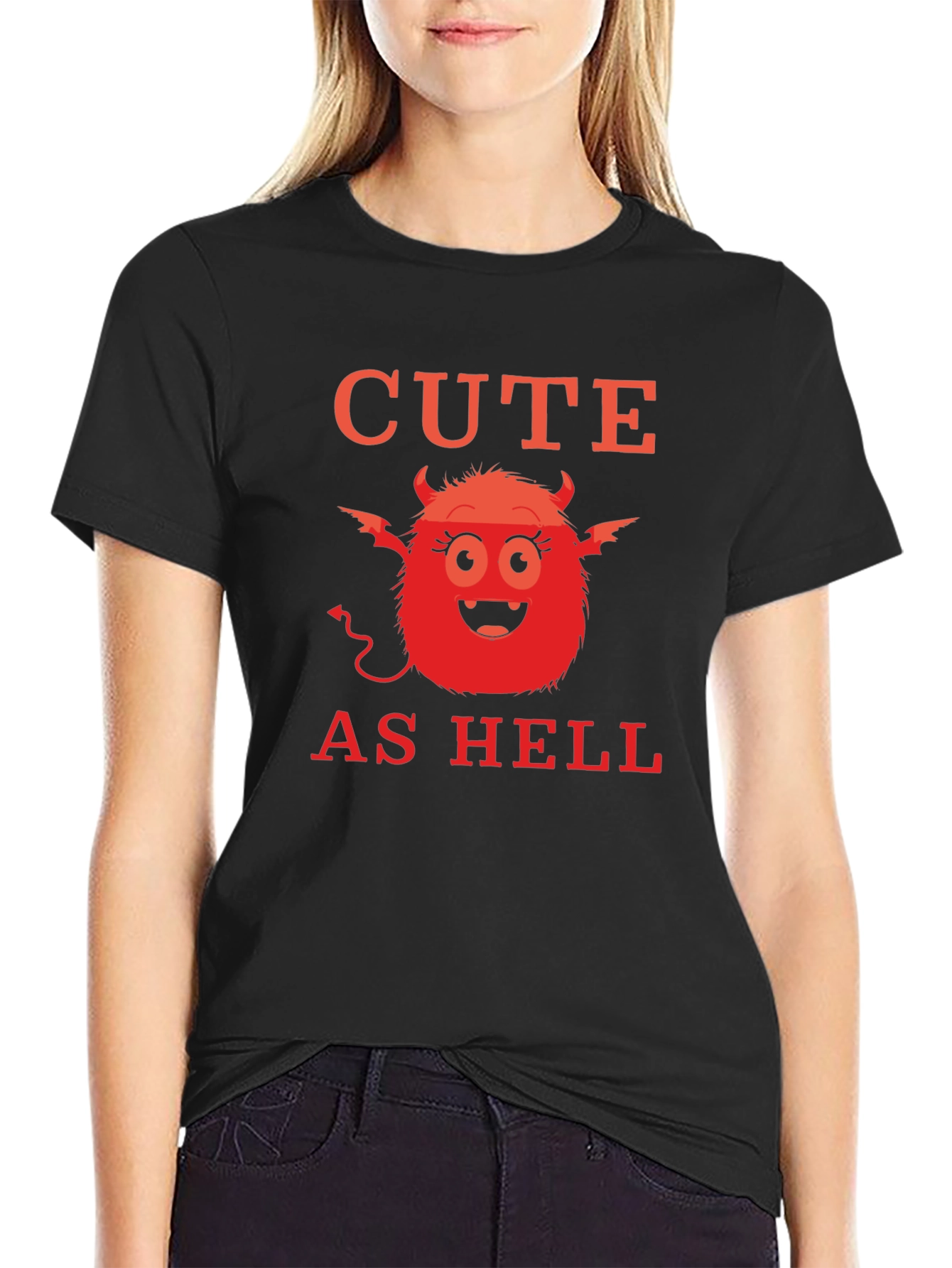 Cute as Hell Graphic T-Shirt