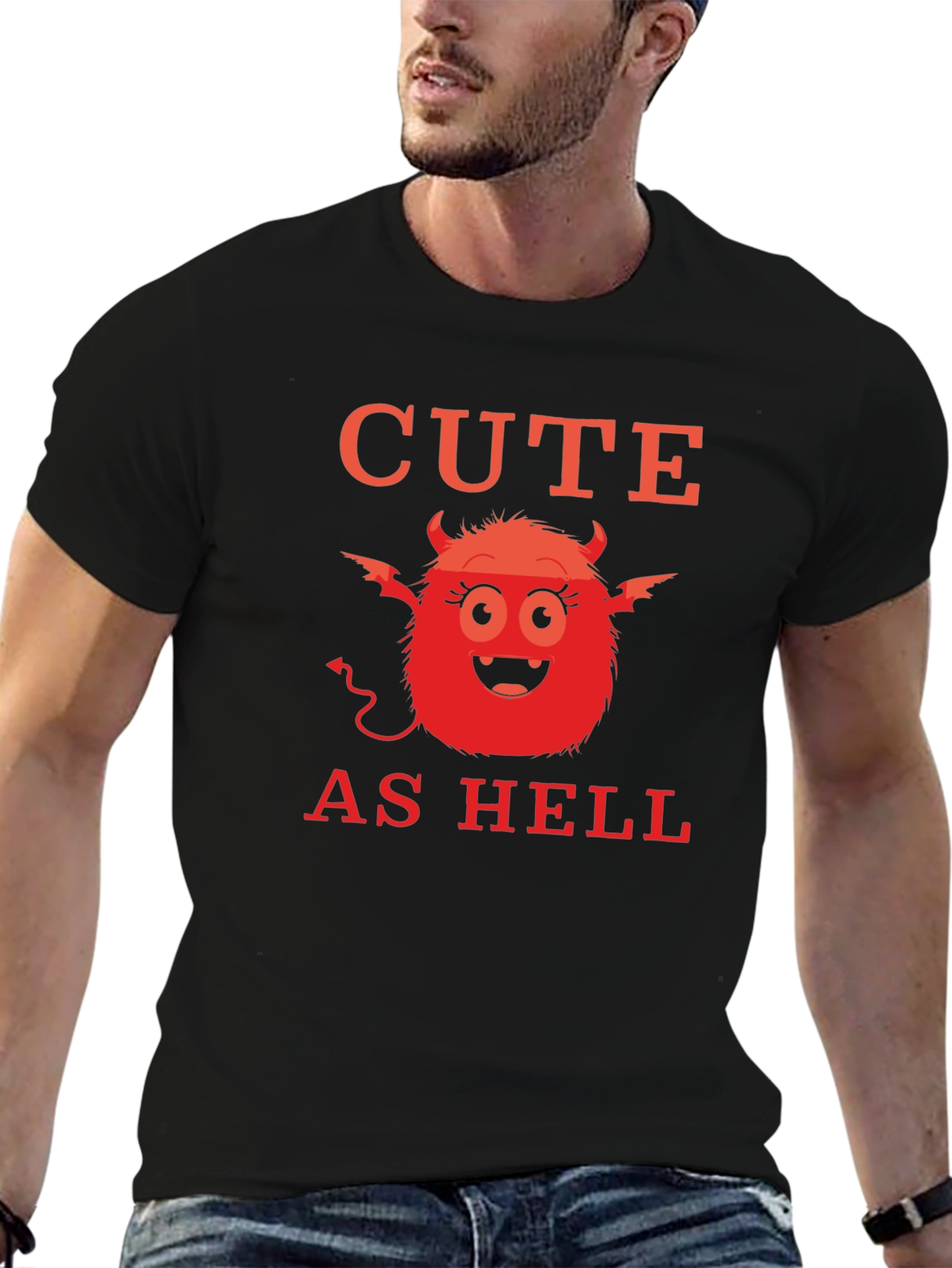 Cute as Hell Graphic T-Shirt