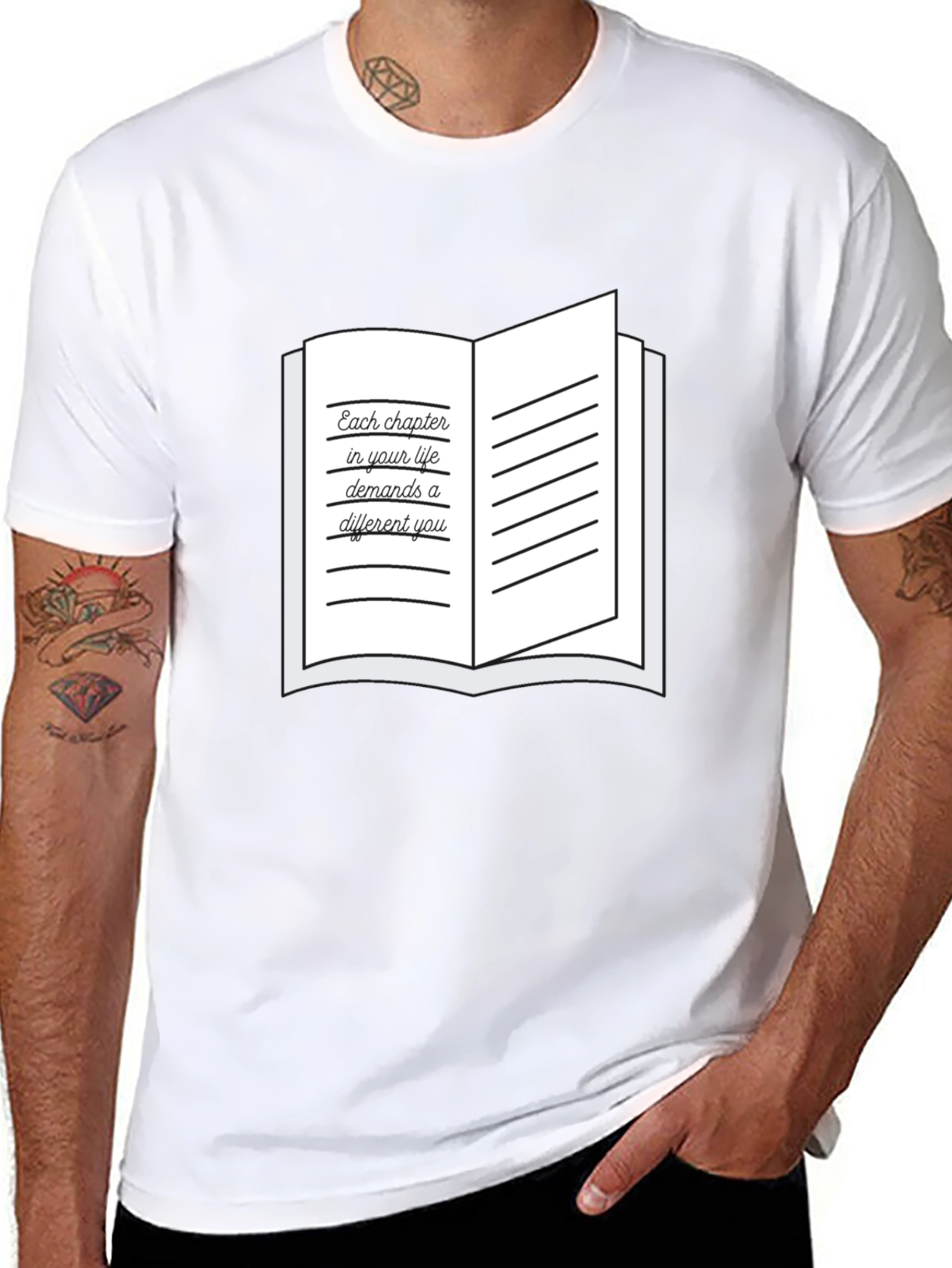 Book Chapter Life T-Shirt - Literary Tee