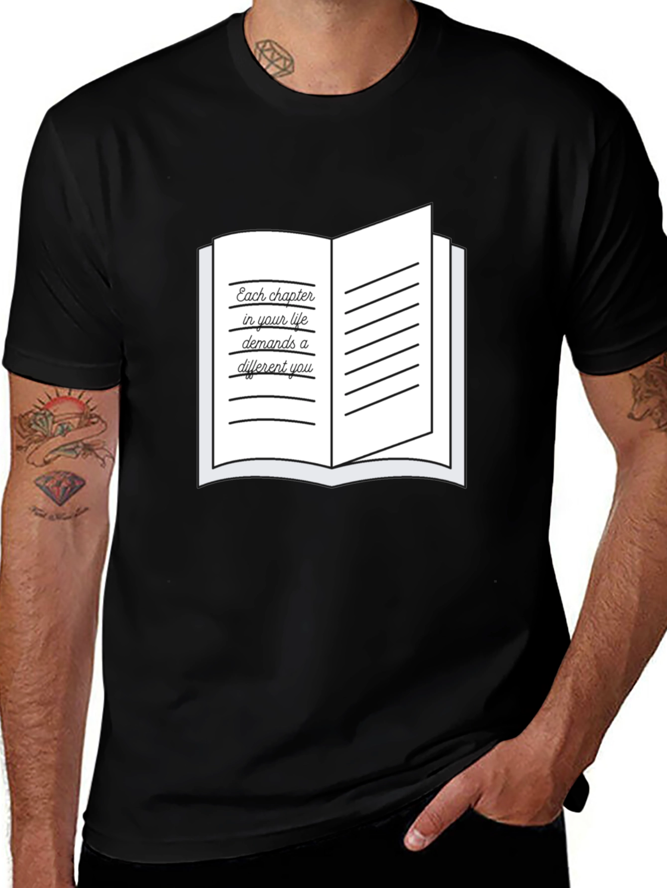 Book Chapter Life T-Shirt - Literary Tee