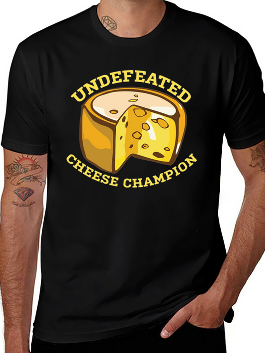 Undefeated Cheese Champion Graphic T-Shirt