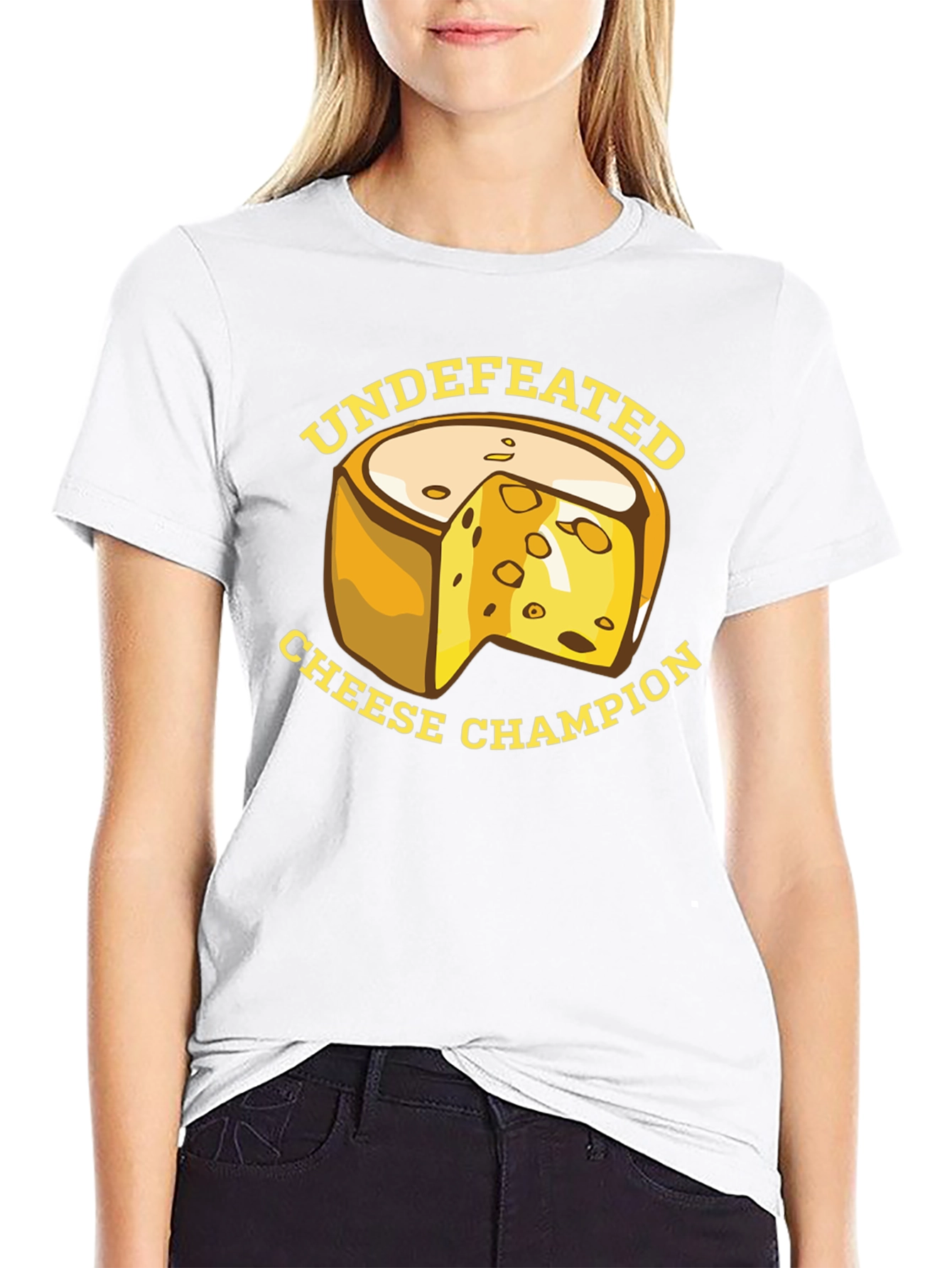 Undefeated Cheese Champion Graphic T-Shirt