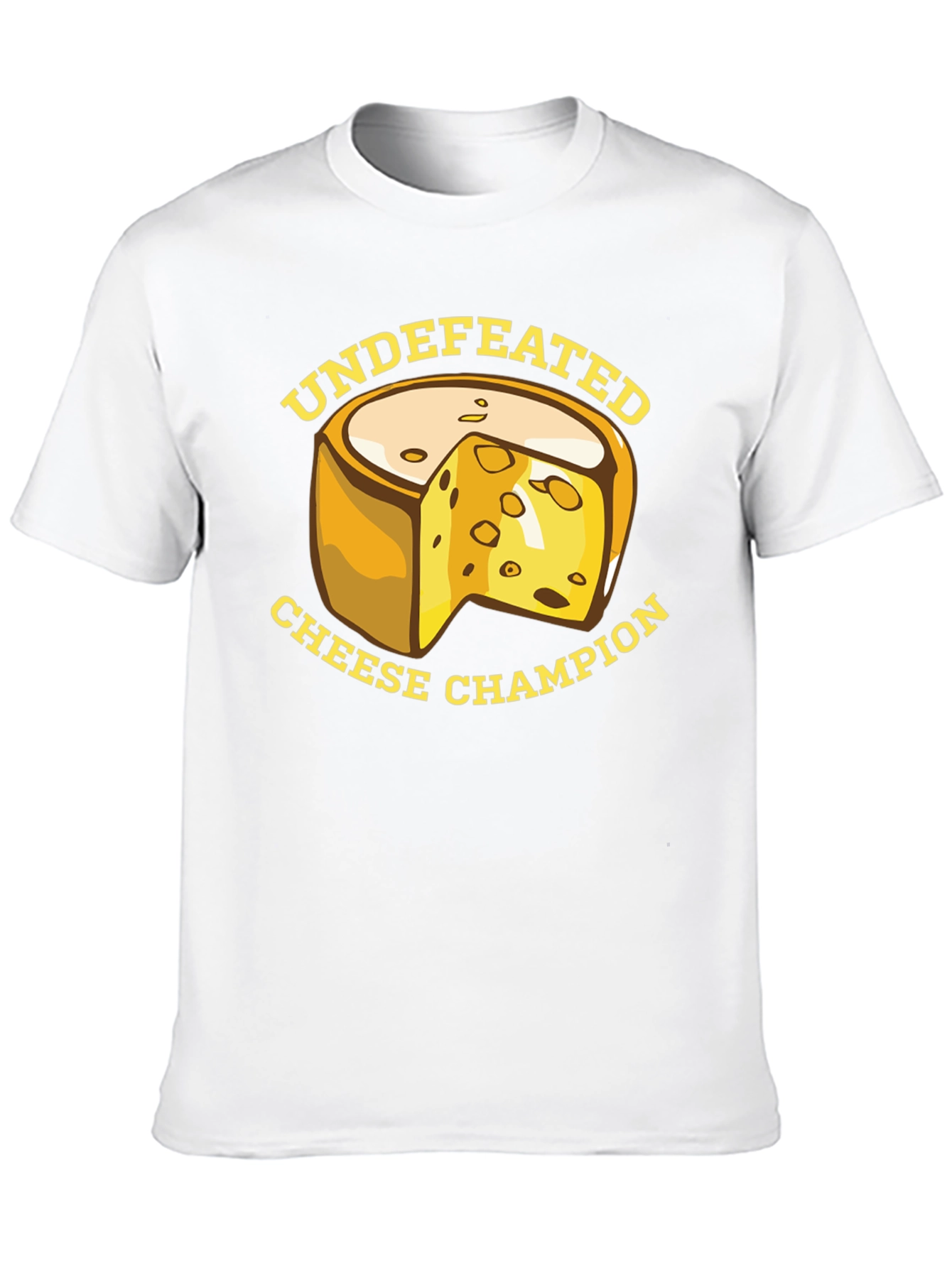 Undefeated Cheese Champion Graphic T-Shirt
