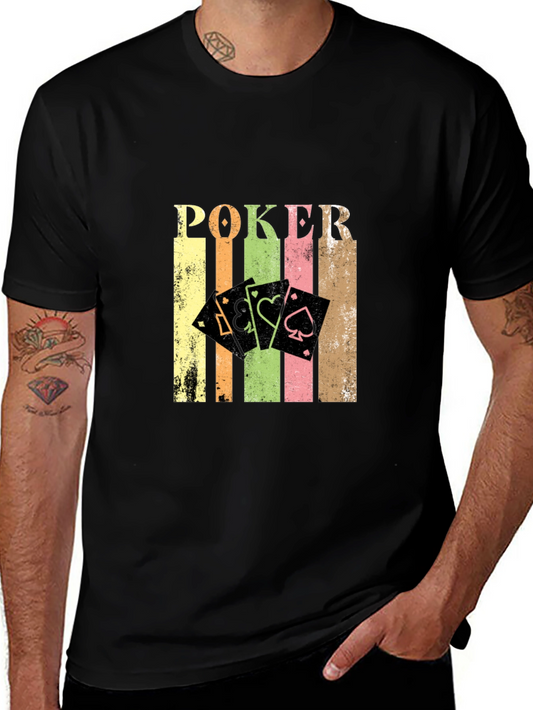 Retro Poker Card T-Shirt