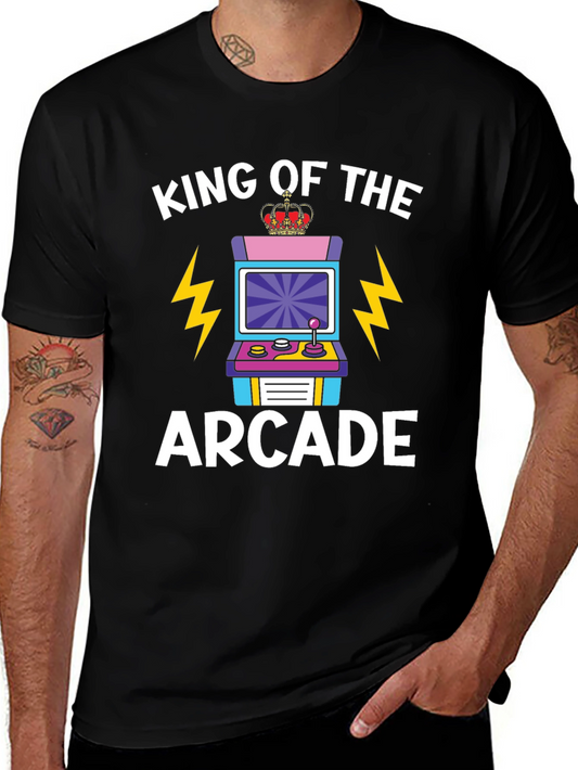King of the Arcade T-Shirt - Gamer Style