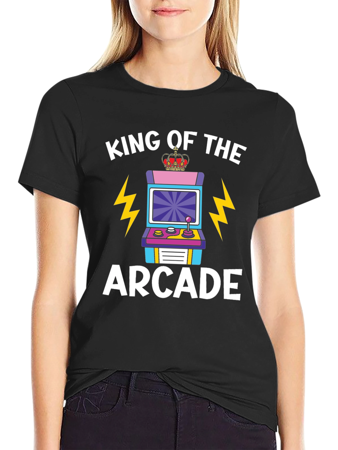 King of the Arcade T-Shirt - Gamer Style