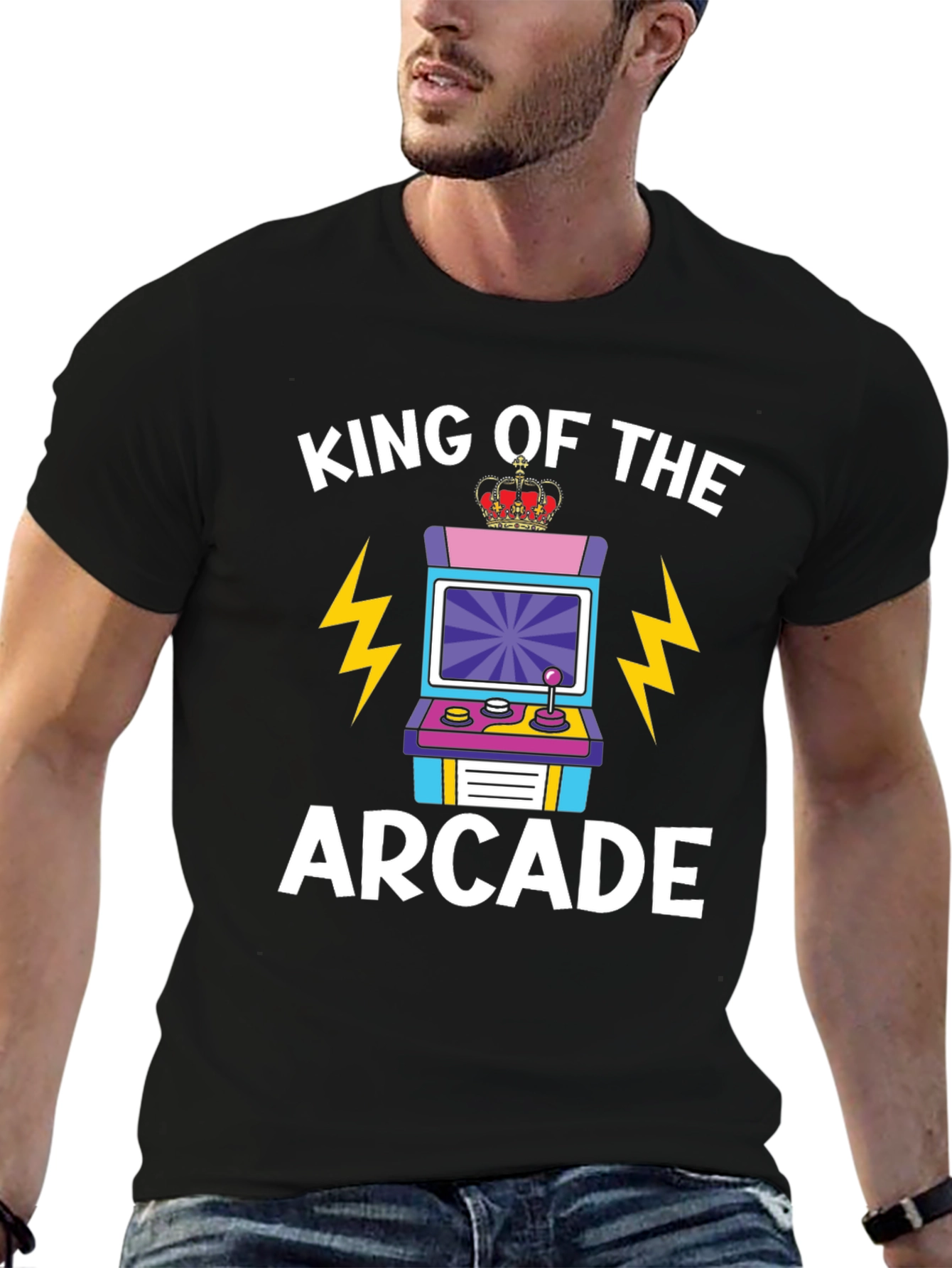 King of the Arcade T-Shirt - Gamer Style