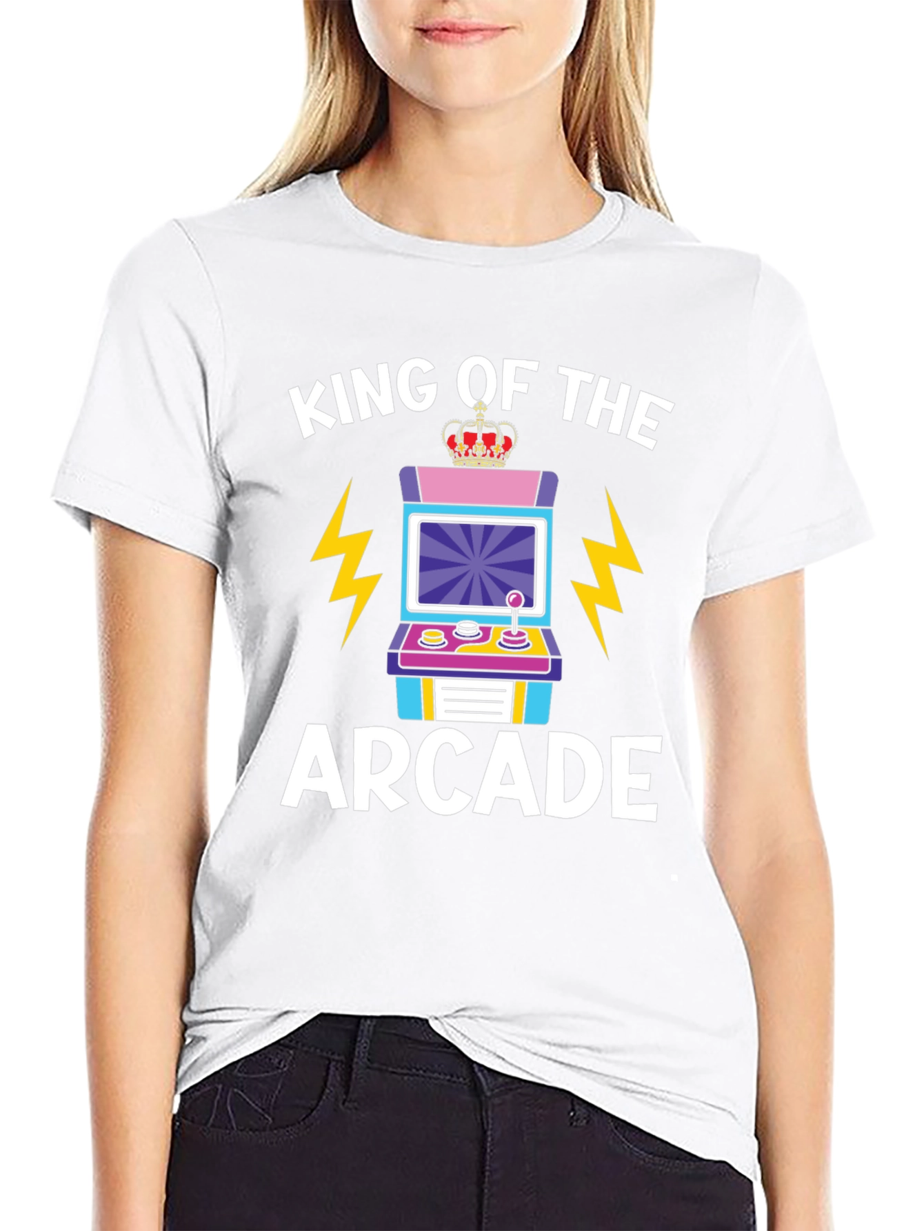King of the Arcade T-Shirt - Gamer Style
