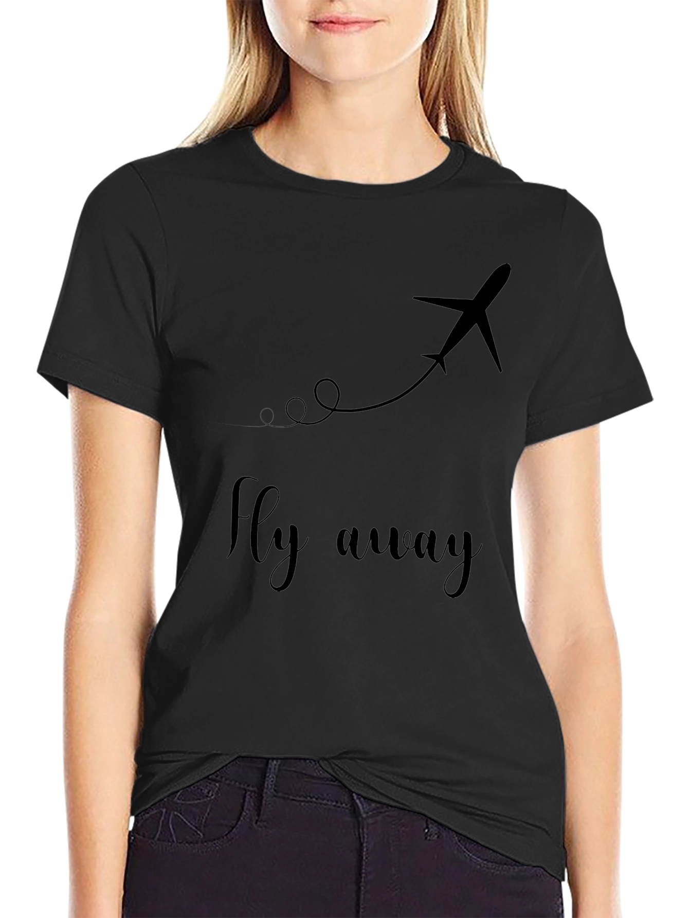 Fly Away Graphic Tee - Travel Lover T-Shirt