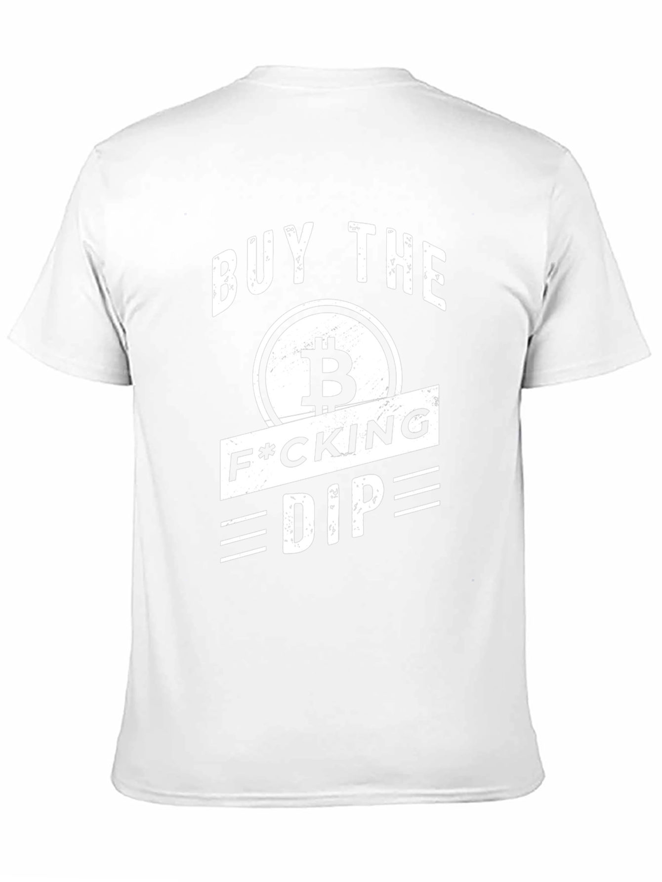 Buy the Dip Crypto Bitcoin Black T-Shirt