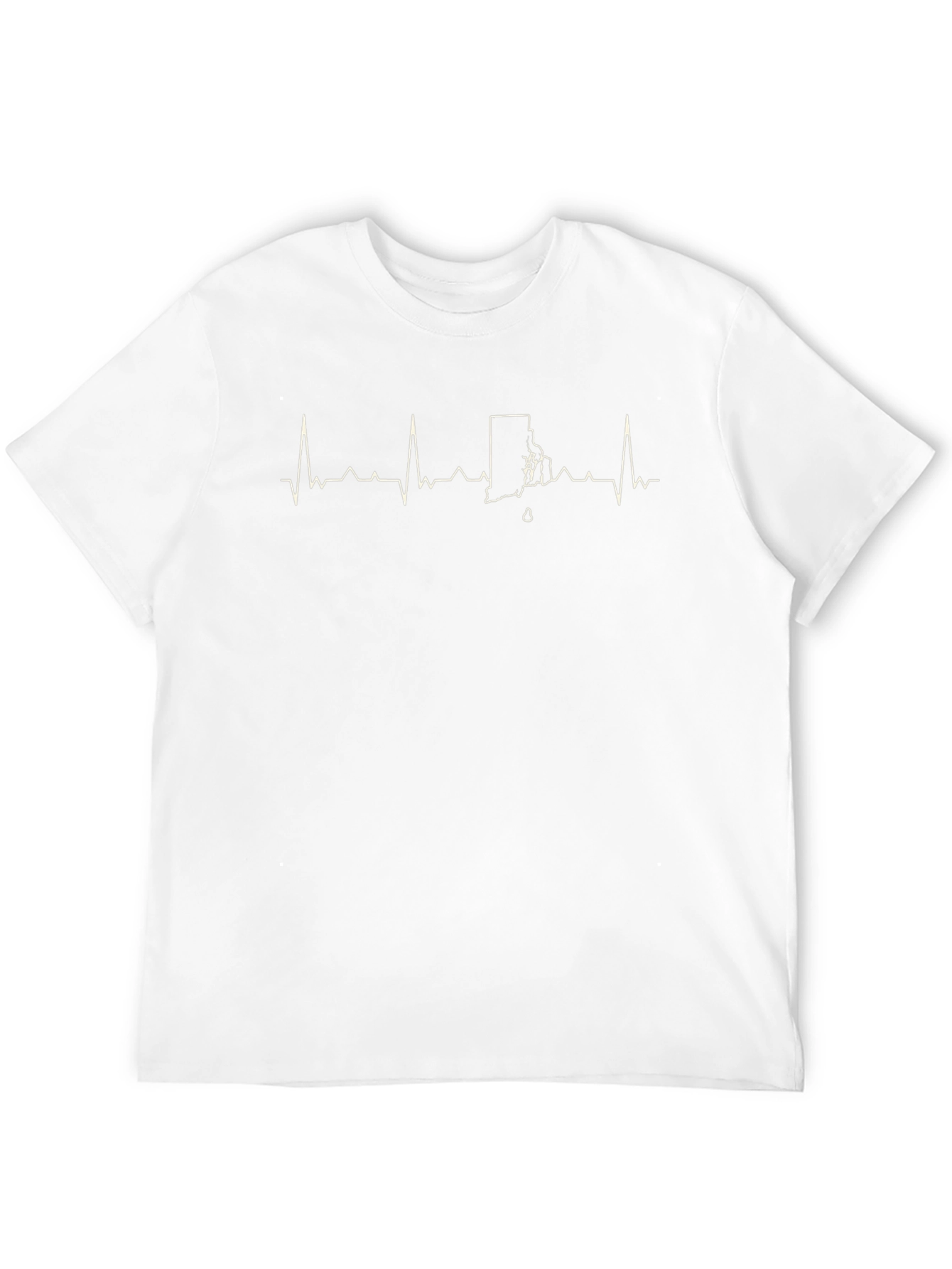 Rhode Island Heartbeat T-Shirt
