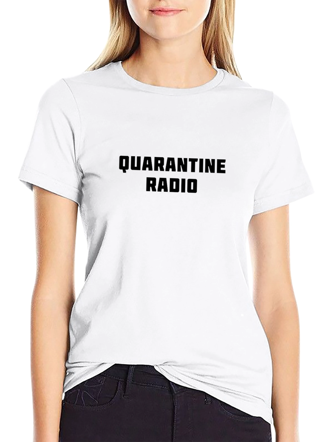 Quarantine Radio Black T-Shirt