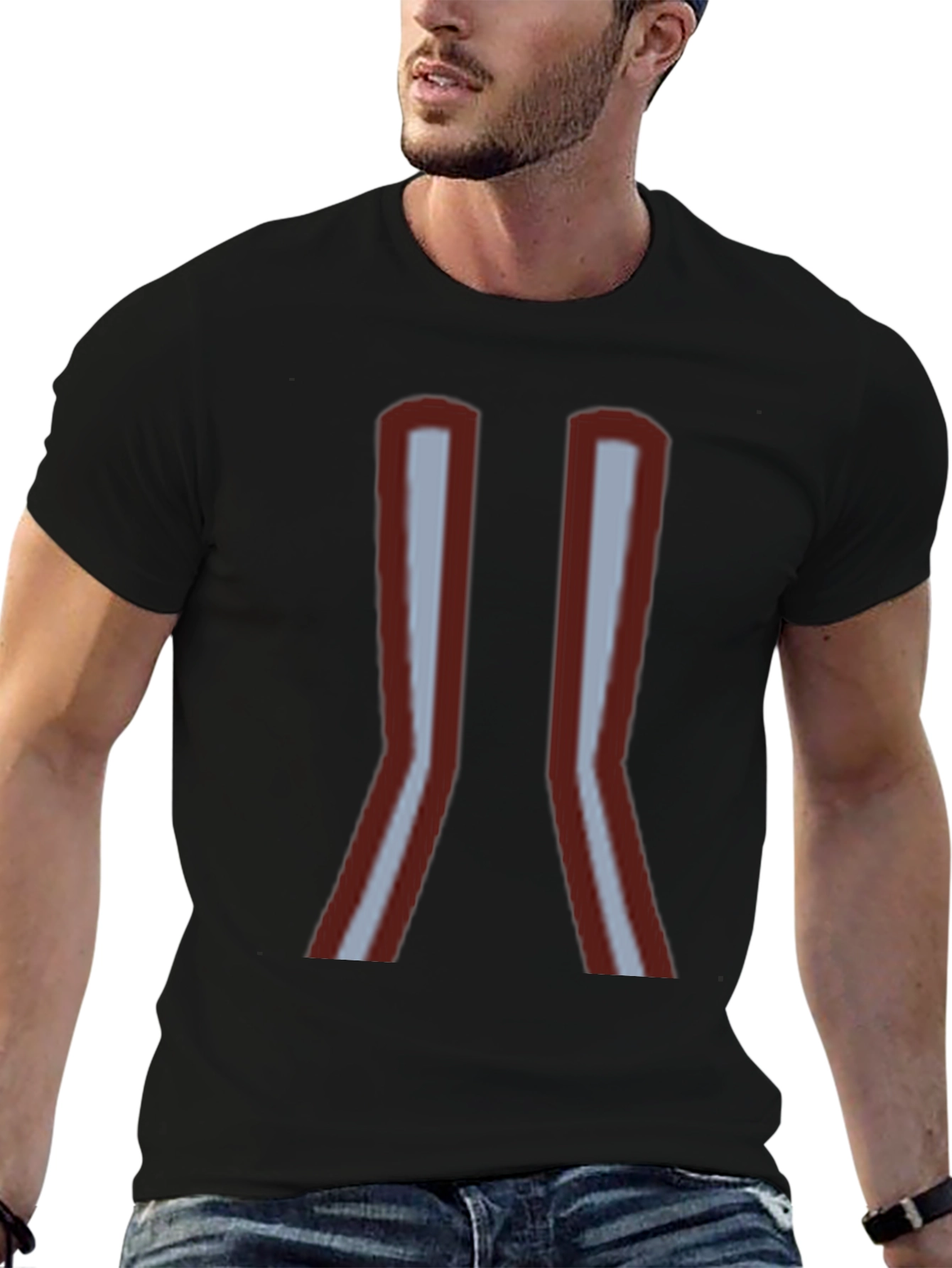 Graphic T-Shirt - Abstract Arrow Design