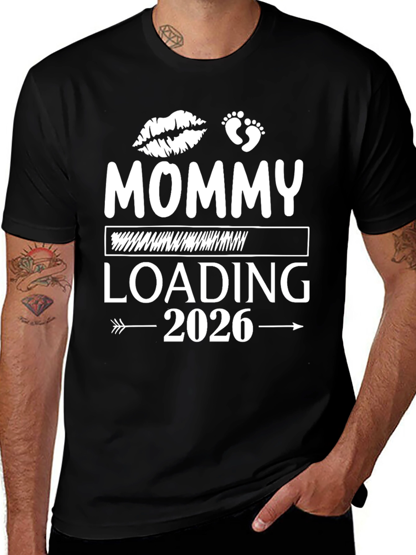 Mommy Loading 2026 T-Shirt