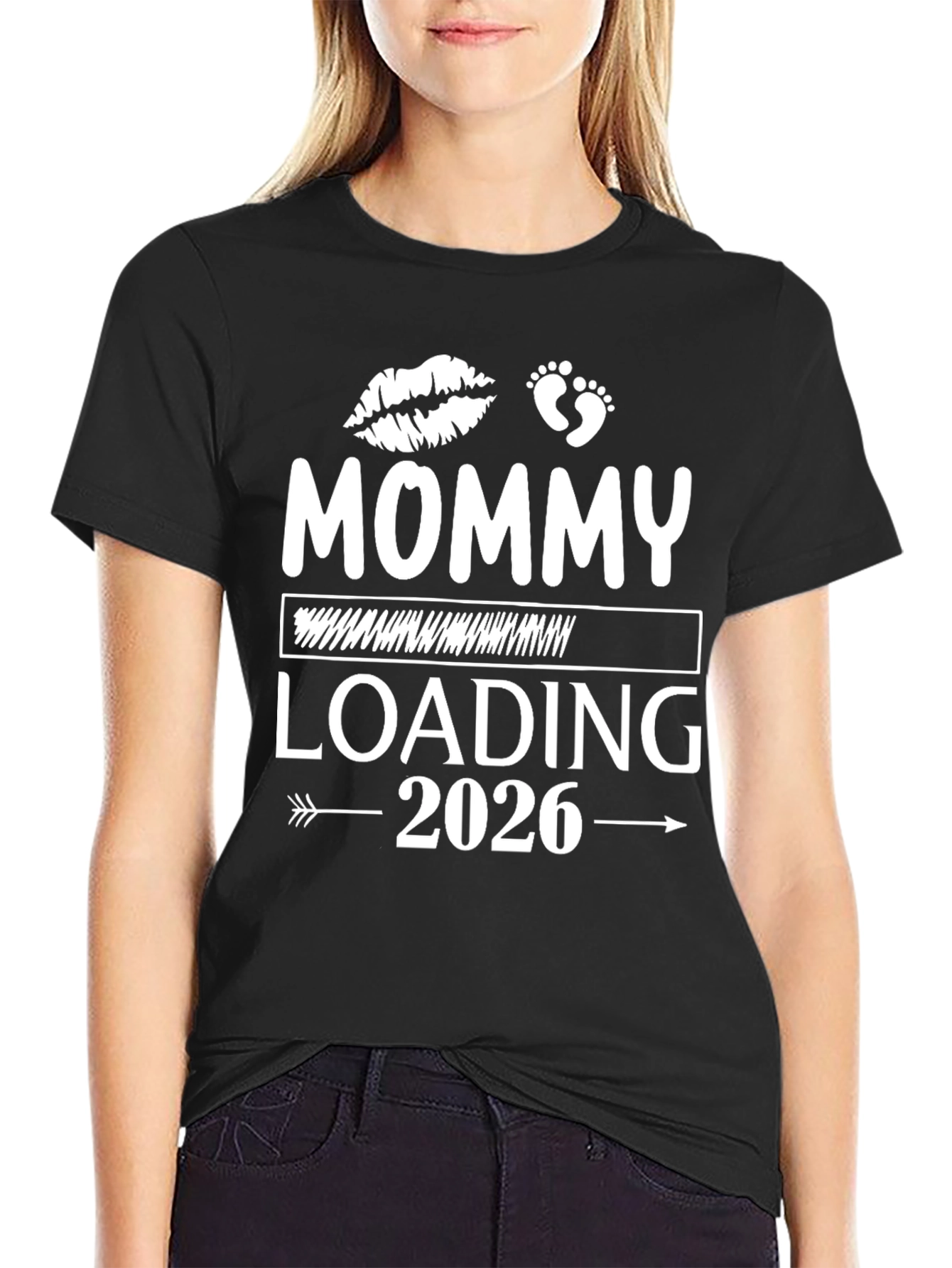 Mommy Loading 2026 T-Shirt