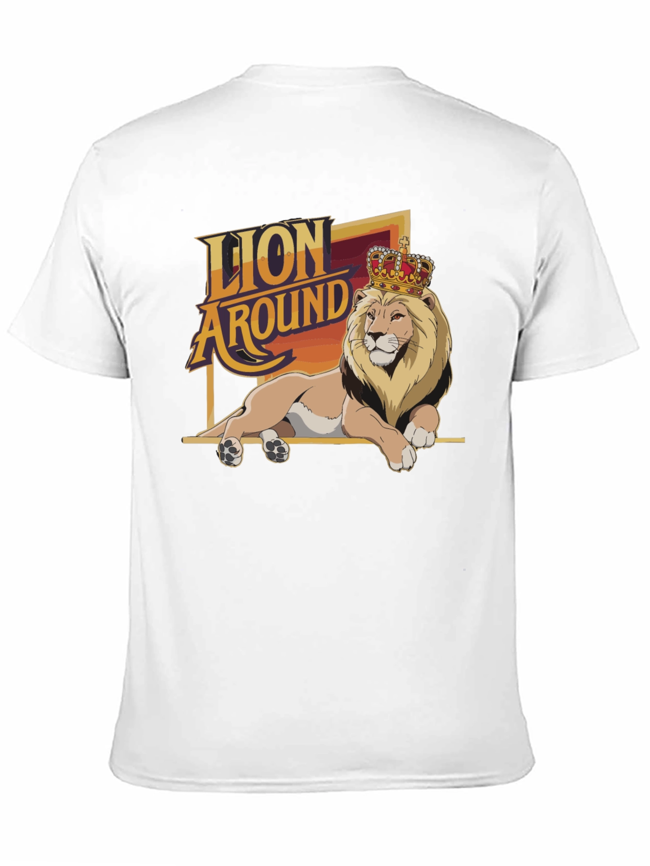 Lion Around T-Shirt - King of the Jungle Tee