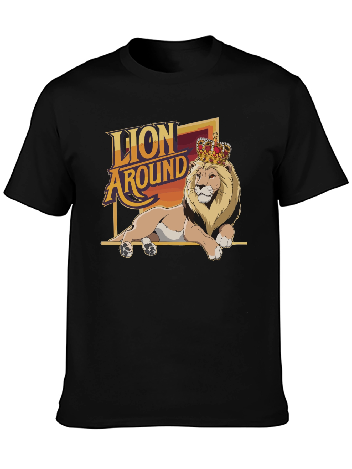 Lion Around T-Shirt - King of the Jungle Tee