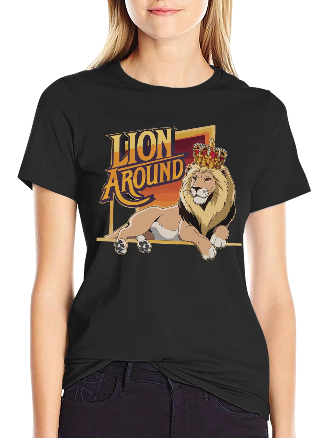 Lion Around T-Shirt - King of the Jungle Tee