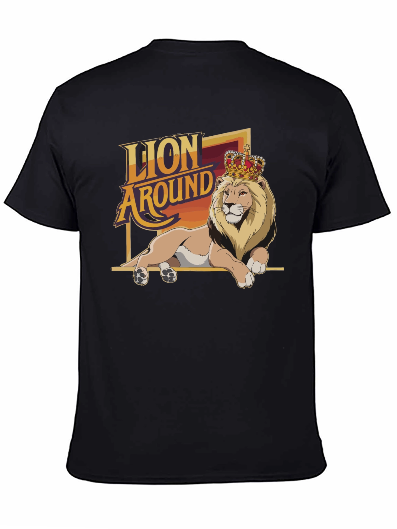 Lion Around T-Shirt - King of the Jungle Tee