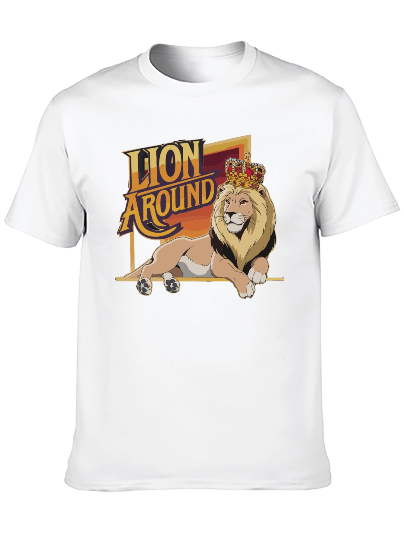Lion Around T-Shirt - King of the Jungle Tee