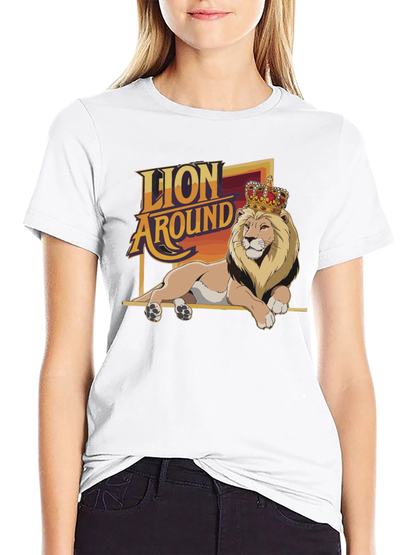 Lion Around T-Shirt - King of the Jungle Tee