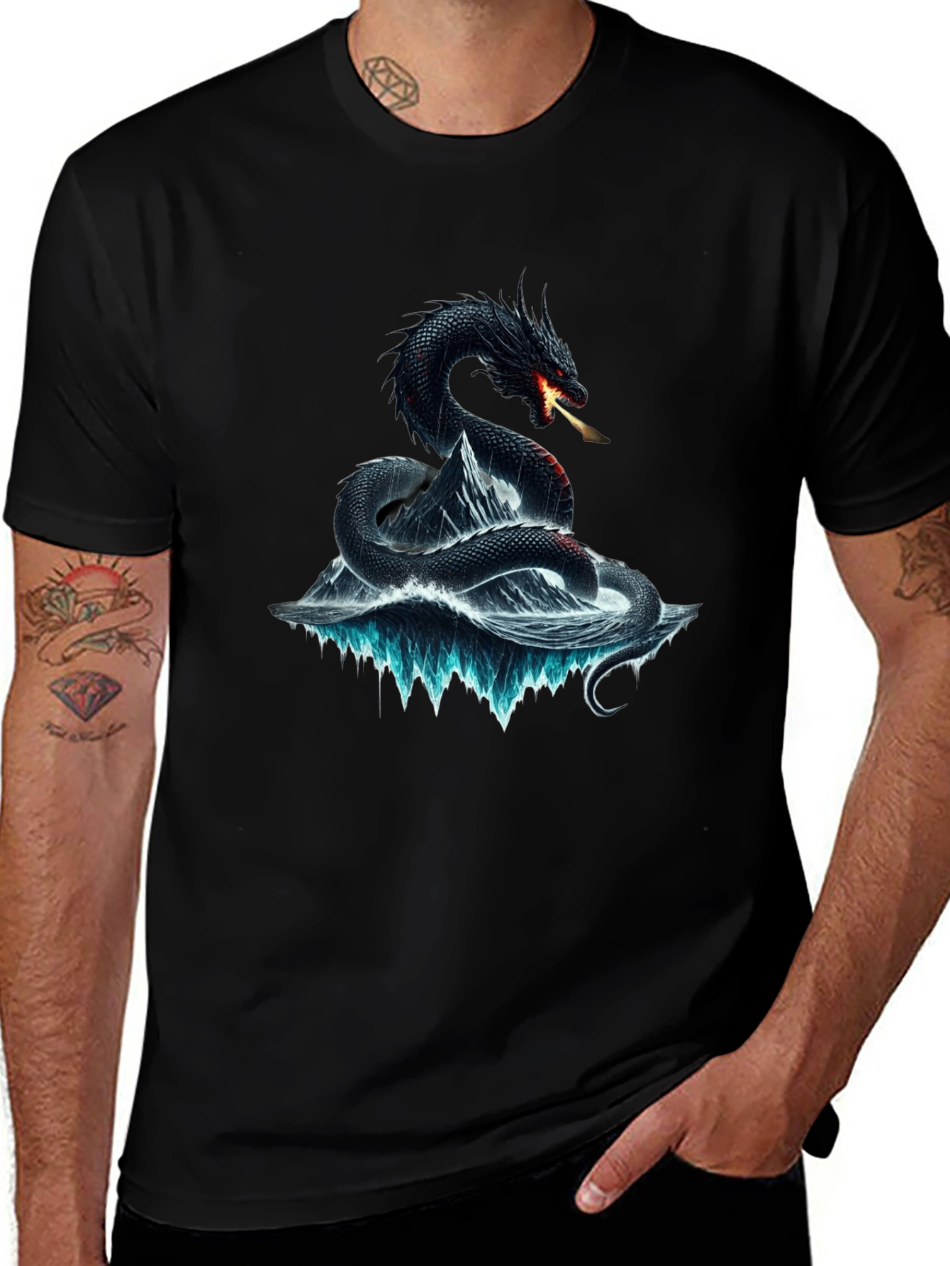 Dragon Fire T-Shirt - Graphic Tee