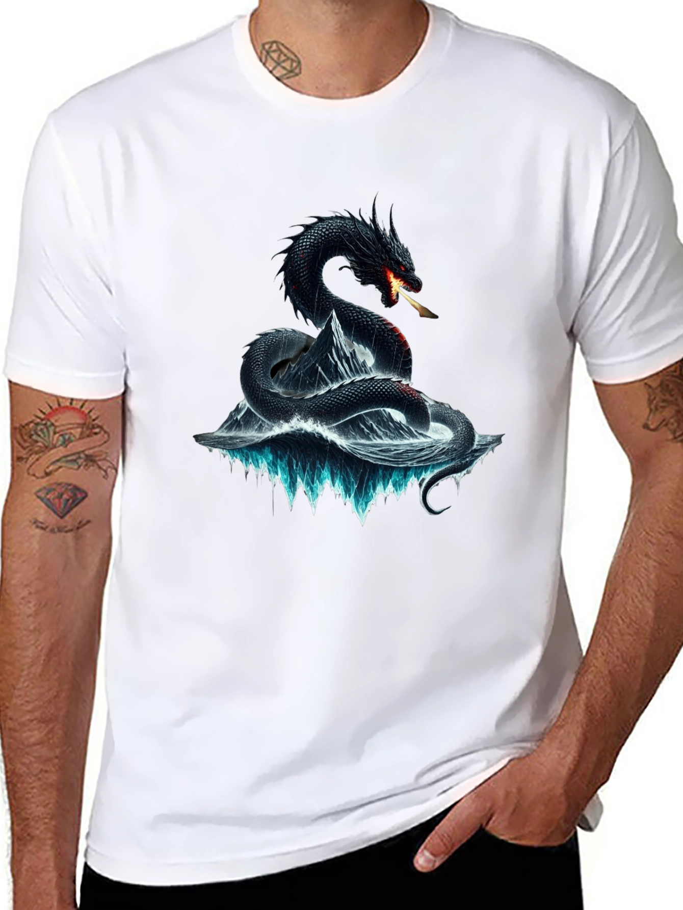Dragon Fire T-Shirt - Graphic Tee