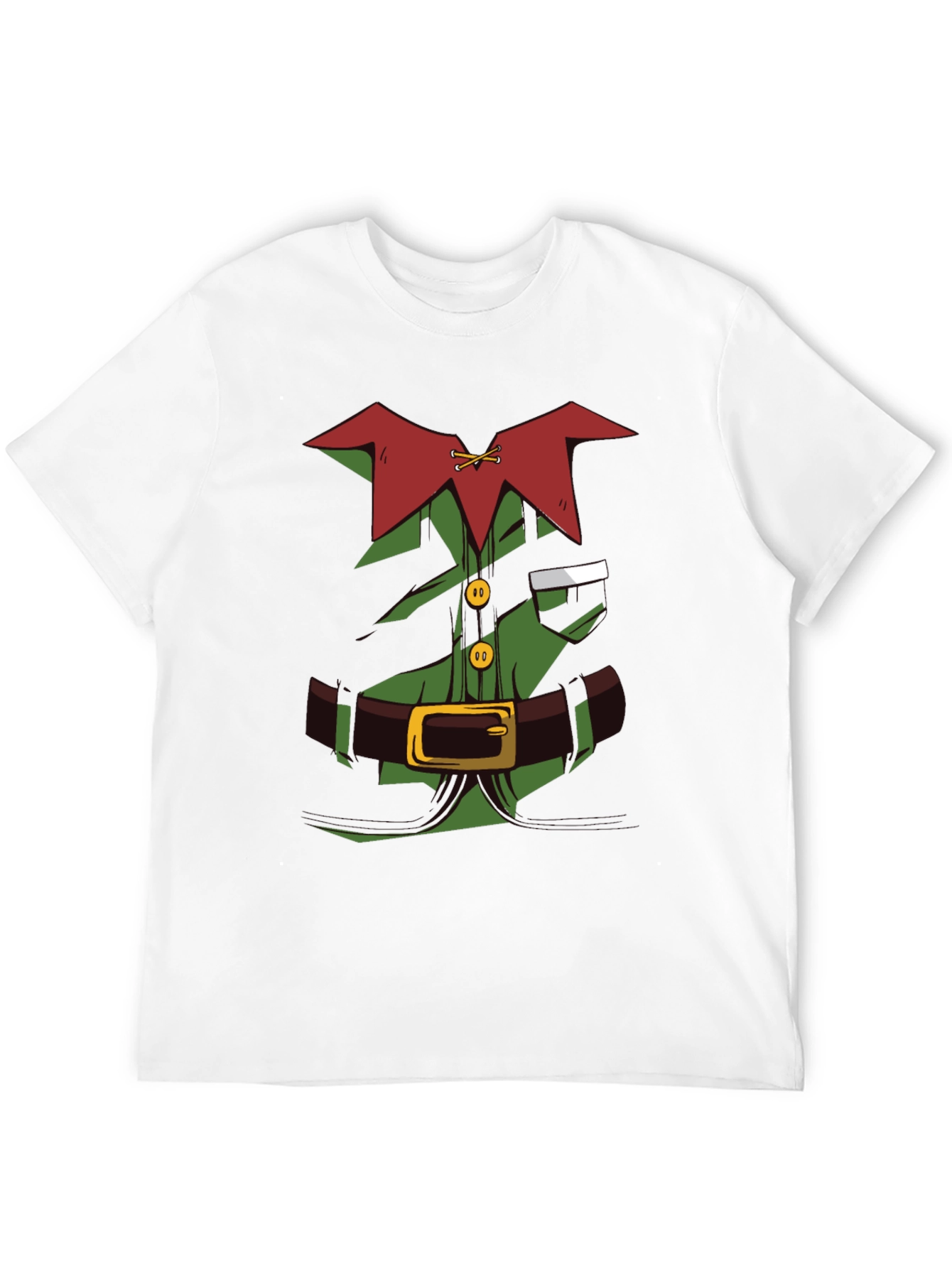 Elf Costume Graphic Tee - Holiday Fun