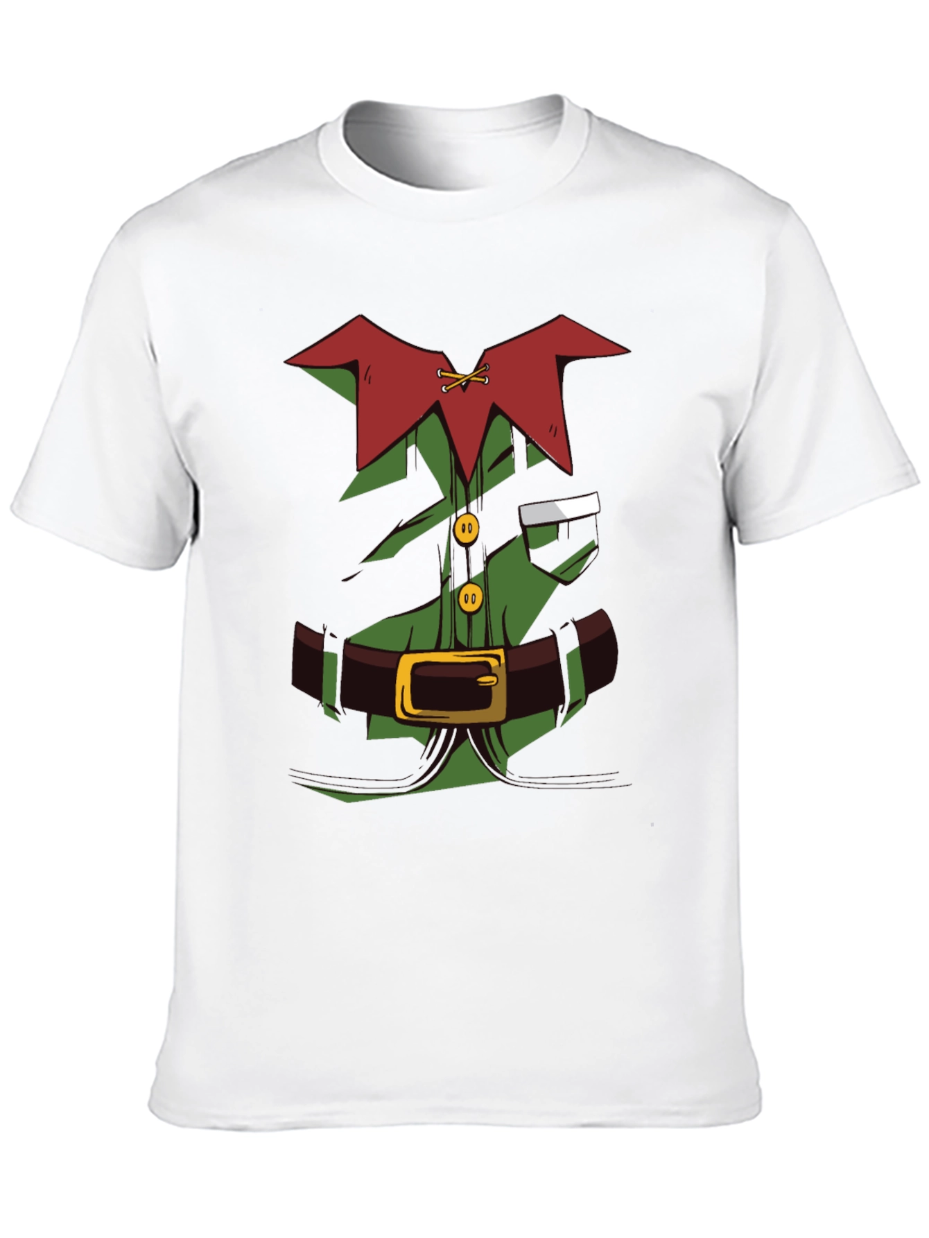 Elf Costume Graphic Tee - Holiday Fun