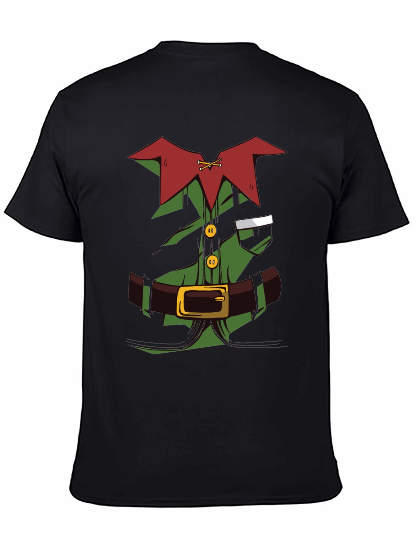 Elf Costume Graphic Tee - Holiday Fun