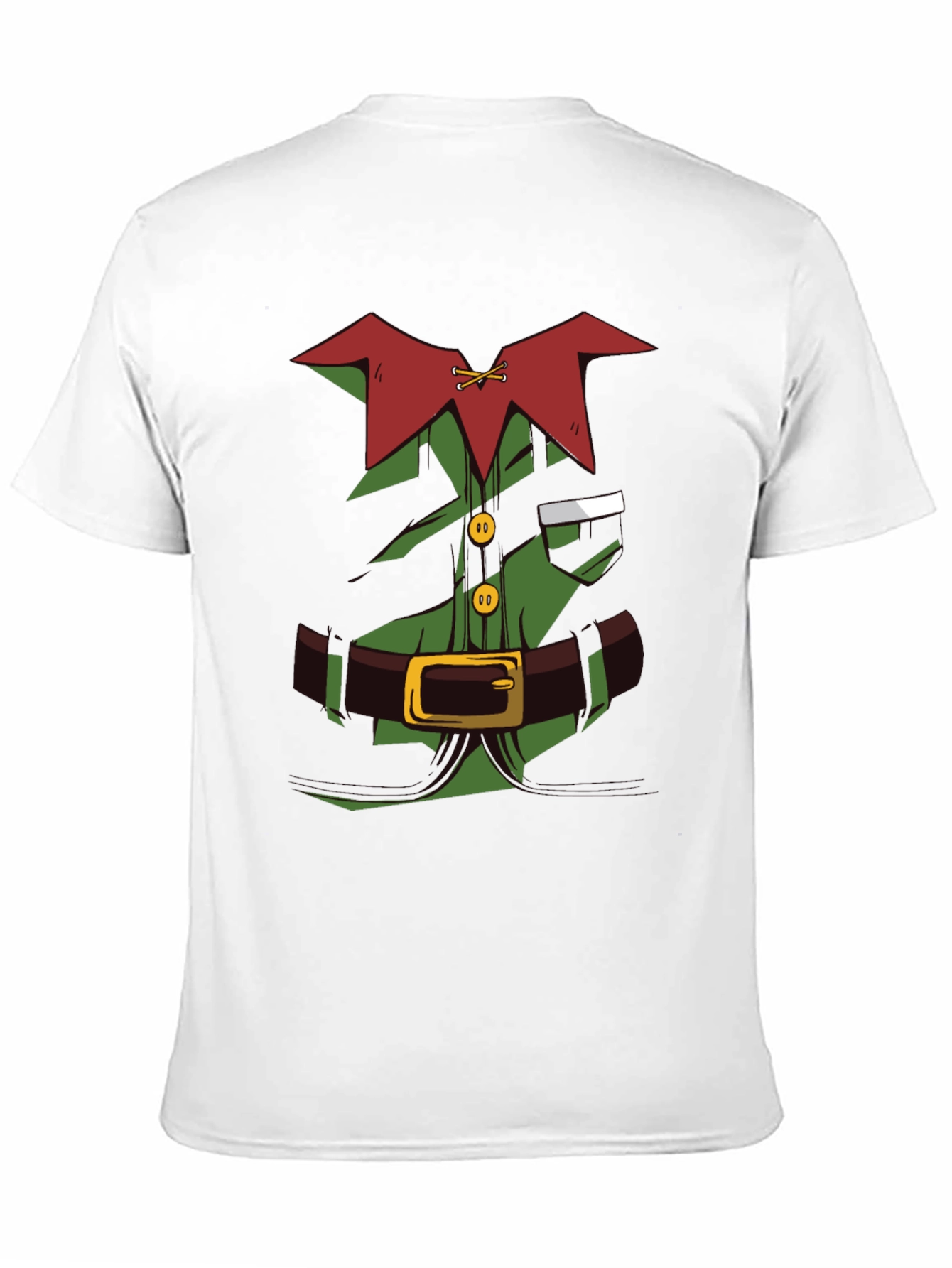 Elf Costume Graphic Tee - Holiday Fun