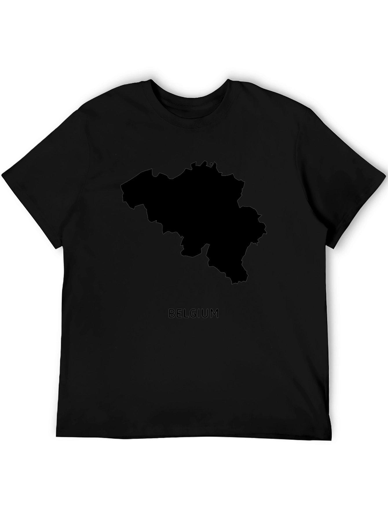 Belgium Map T-Shirt - Stylish Country Pride Tee