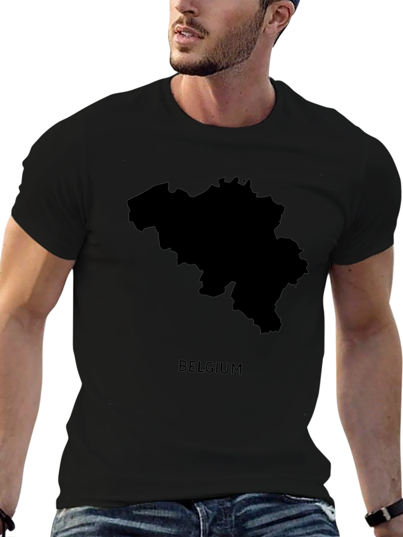 Belgium Map T-Shirt - Stylish Country Pride Tee